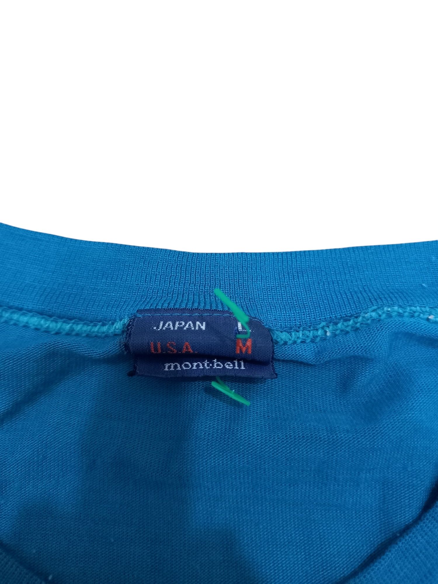 Montbell Rare! Vintage Montbell Outdoor Neon Art Single Stitch Tee Size US M / EU 48-50 / 2 - 4 Thumbnail
