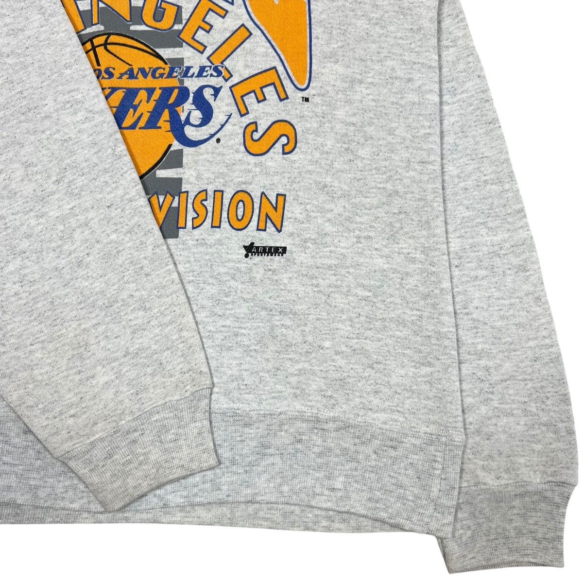 NBA Vintage 90s NBA Los Angeles LA Lakers Sweatshirt Size US L / EU 52-54 / 3 - 9 Thumbnail