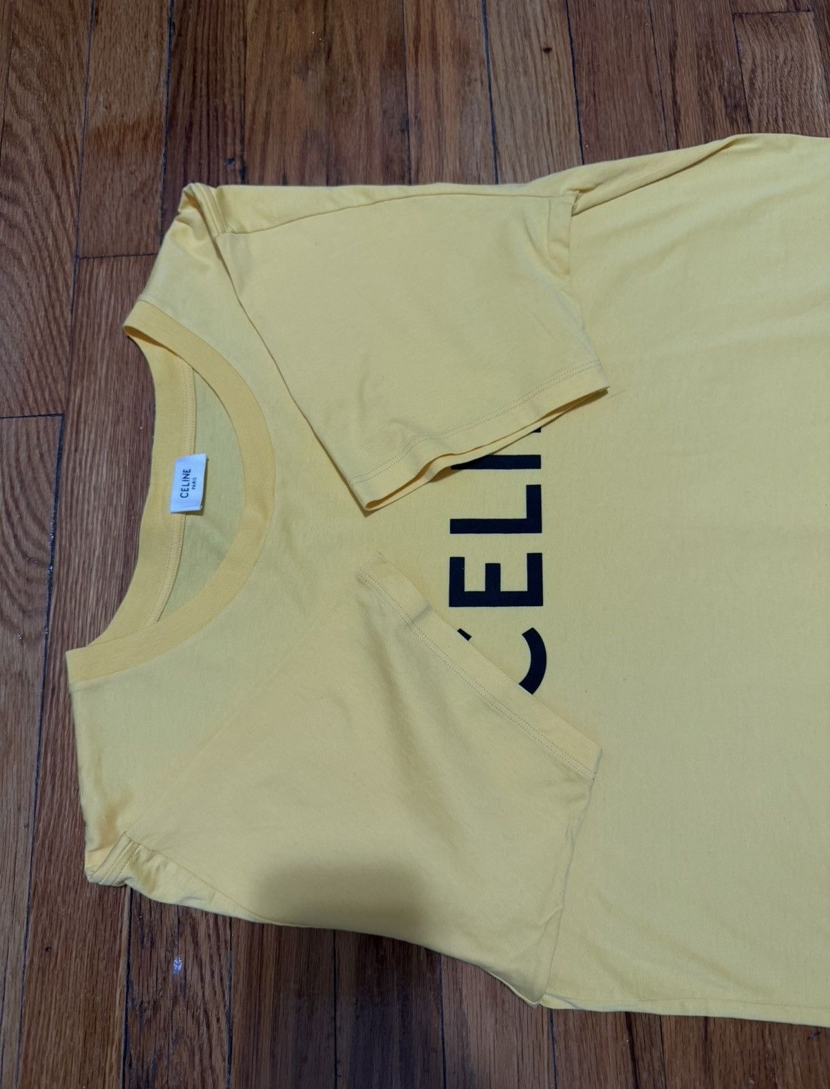 Celine CELINE LOOSE T-SHIRT IN COTTON JERSEY Size US S / EU 44-46 / 1 - 5 Thumbnail
