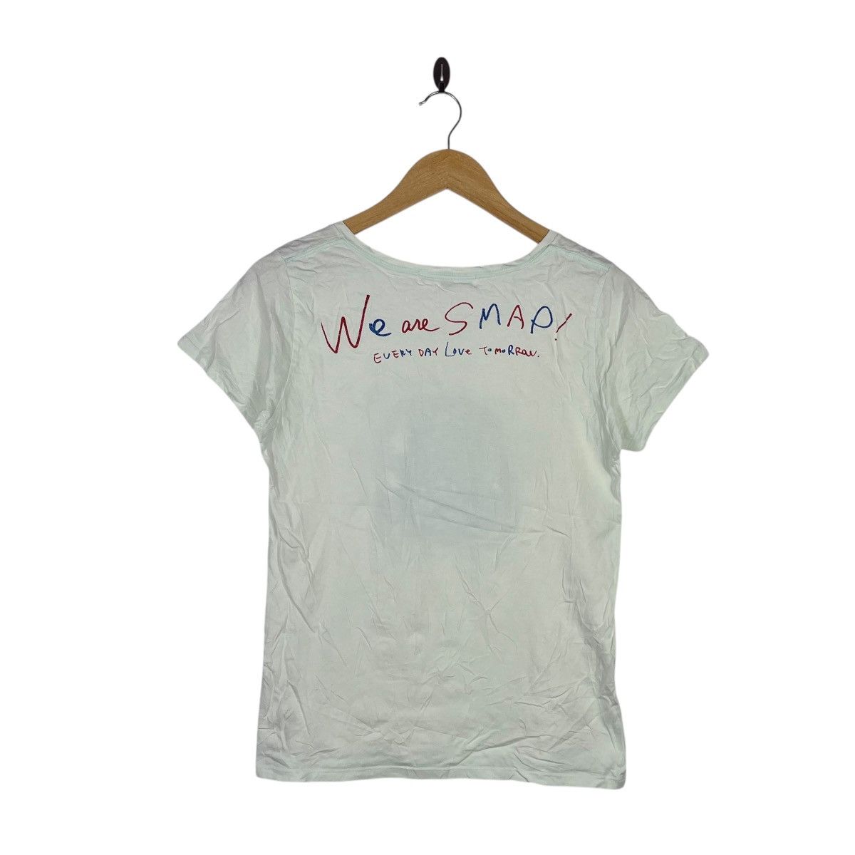 Beams Plus BEAMS for SMAP “We Are SMAP!” Graphic T-Shirt Size M / US 6-8 / IT 42-44 - 4 Thumbnail