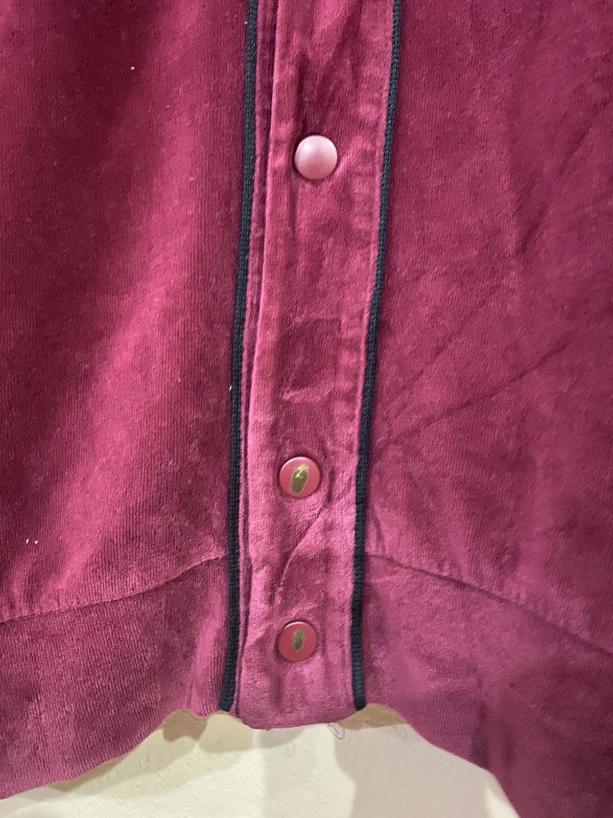 Lacoste Vintage Lacoste Velvet Cardigan Size US L / EU 52-54 / 3 - 7 Thumbnail