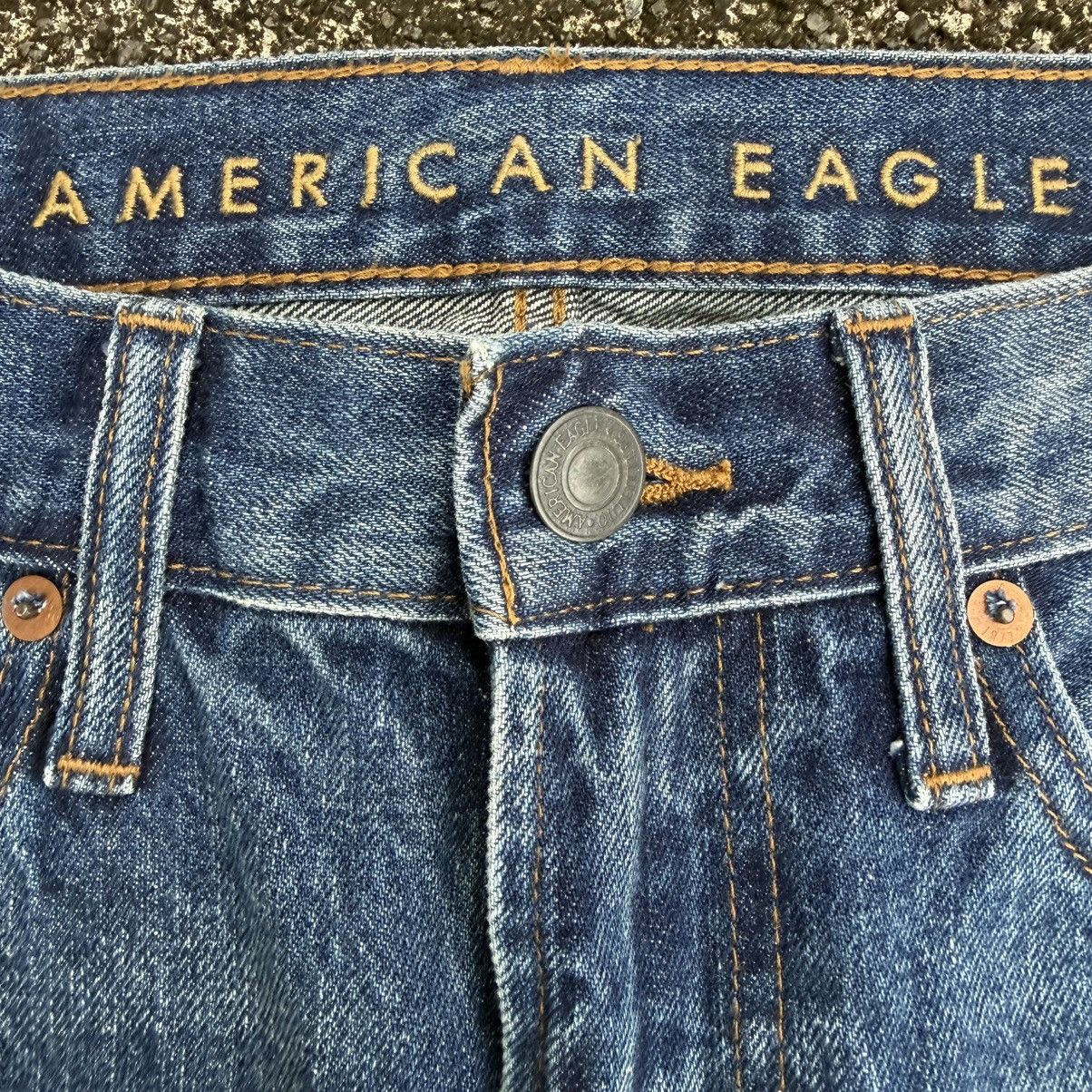 Jean VINTAGE AEG SKINNY DENIM RIPPEP JEAN PANTS Size US 31 - 7 Thumbnail