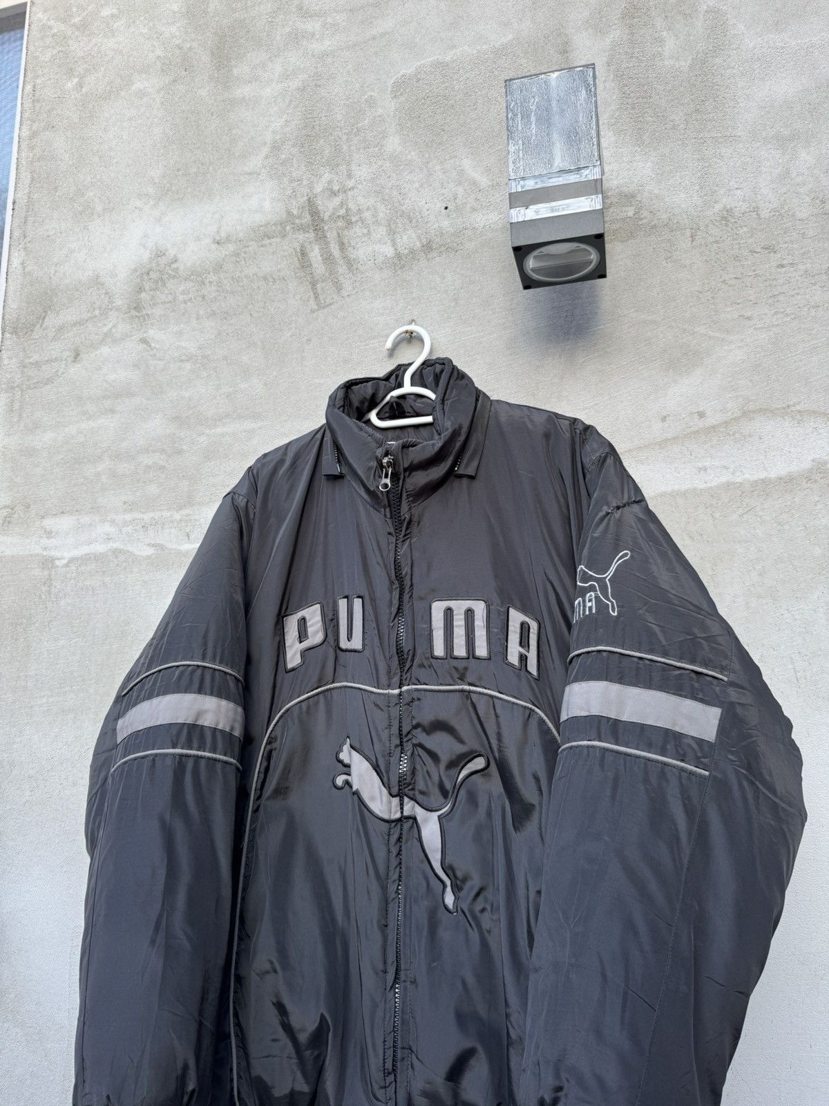 Puma Vintage Puma Puffer Jacket Puffy Winter Streetwear Size US M / EU 48-50 / 2 - 2 Thumbnail