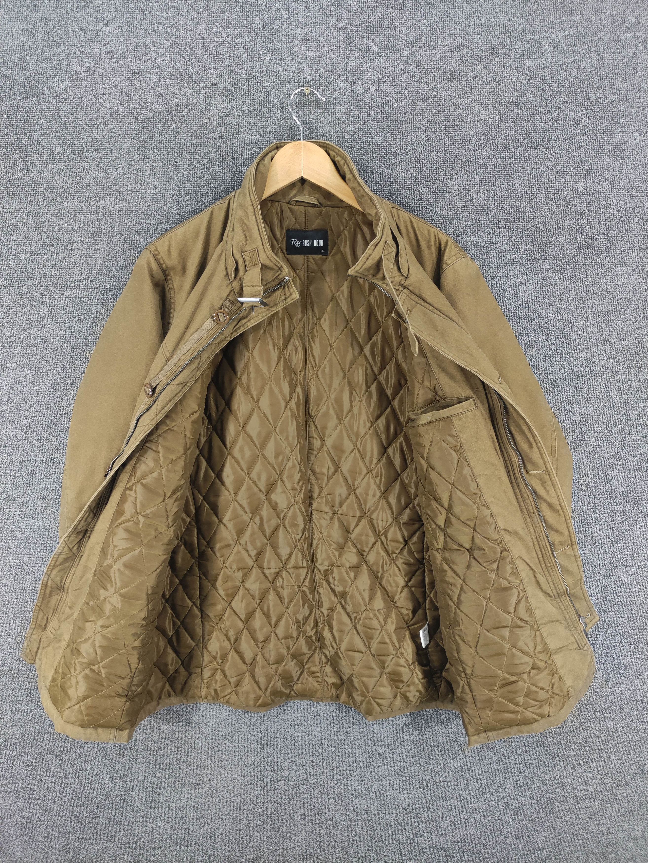 Japanese Brand Vintage Rush Hour Jacket Lined Quilted Size US L / EU 52-54 / 3 - 5 Thumbnail