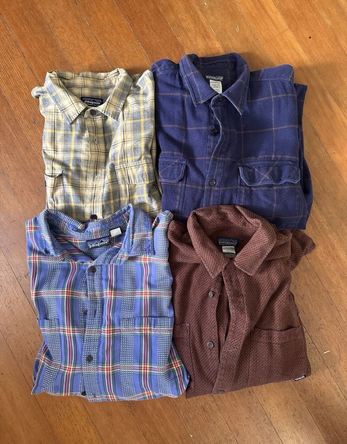 Patagonia Patagonia Men’s Button Up Flannel & Shirts Bundle XL Large Size US XL / EU 56 / 4 - 1 Thumbnail