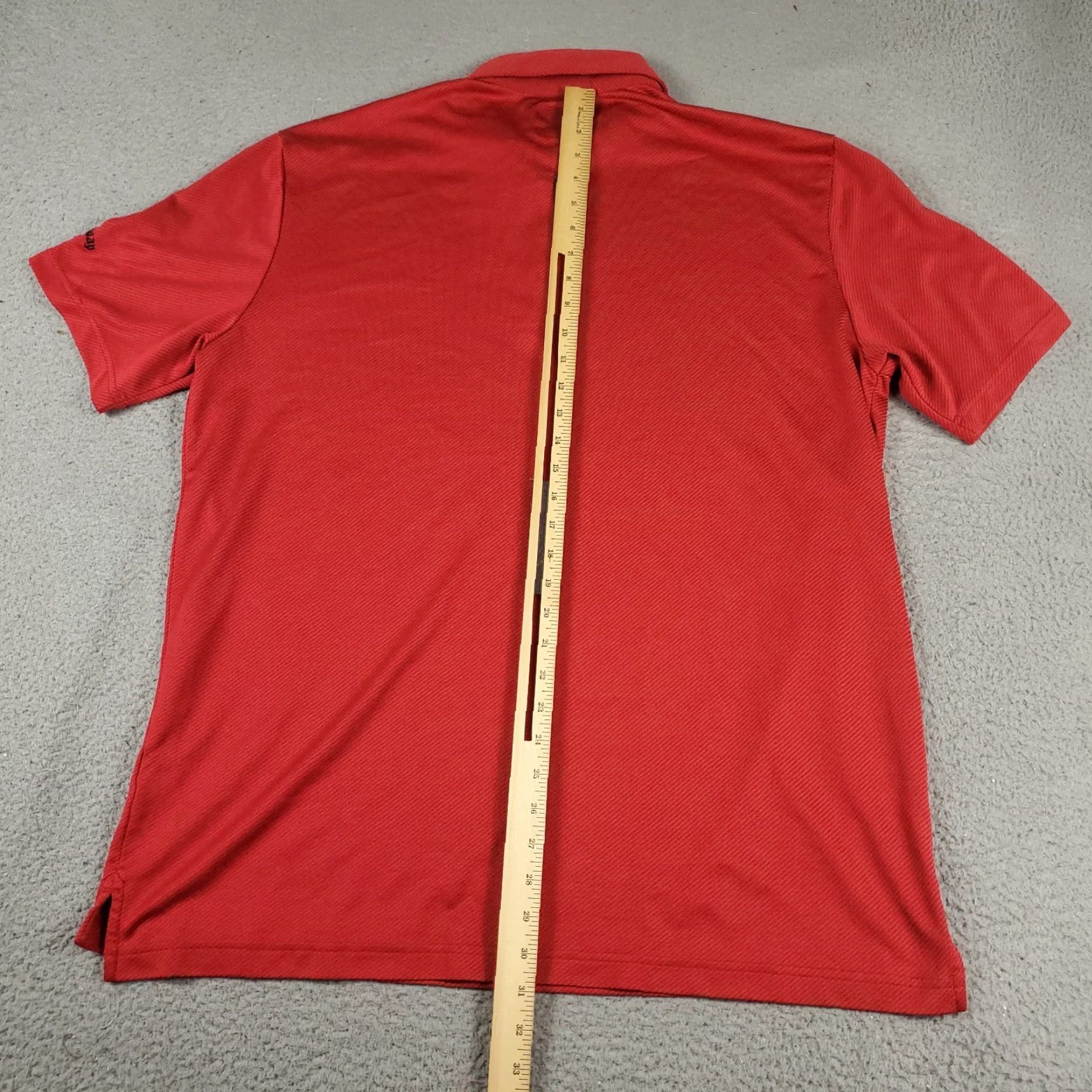 Callaway Callaway Polo Shirt Mens XL Red Opti Dri Fit Golf Short Sleeve Shirt Size US XL / EU 56 / 4 - 3 Thumbnail