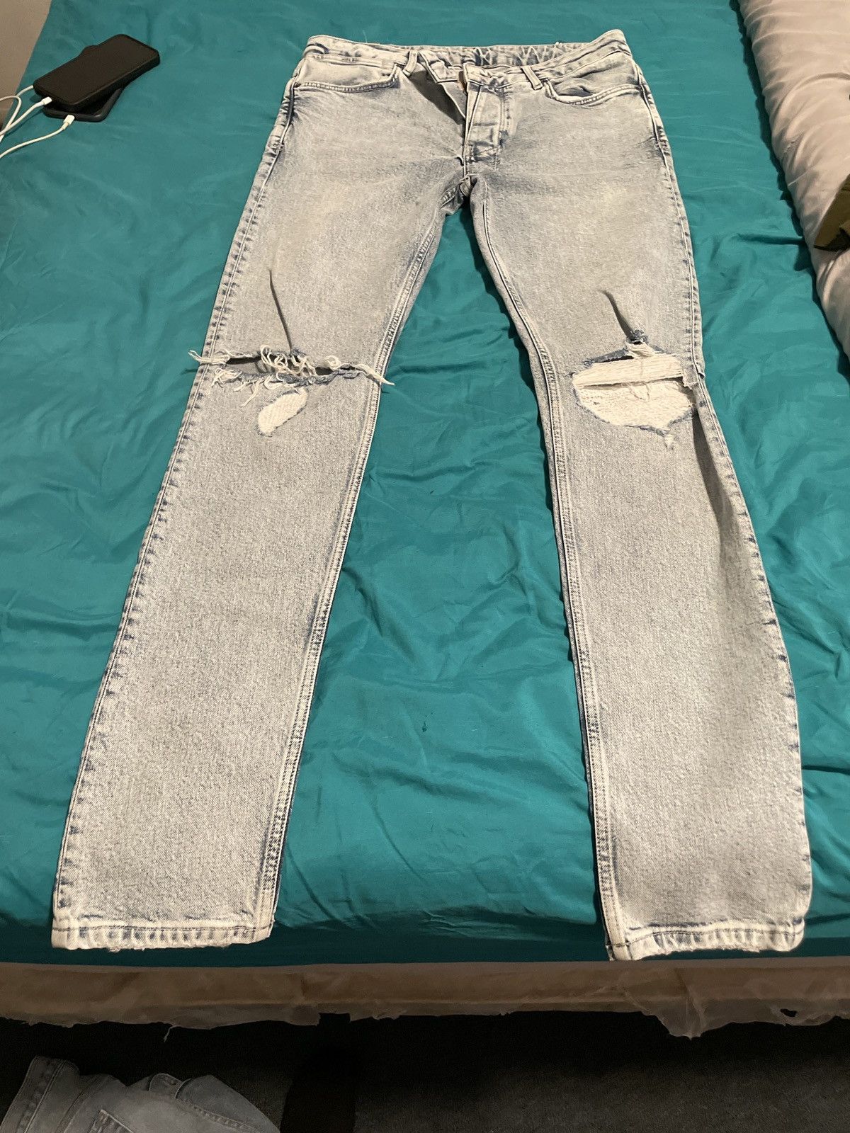 Ksubi Skinny Leg Jeans Size US 34 / EU 50 - 2 Thumbnail