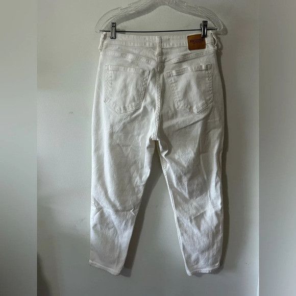 Hollister Hollister White Curvy Ultra High Rise Mom Jeans Size 29" - 2 Thumbnail