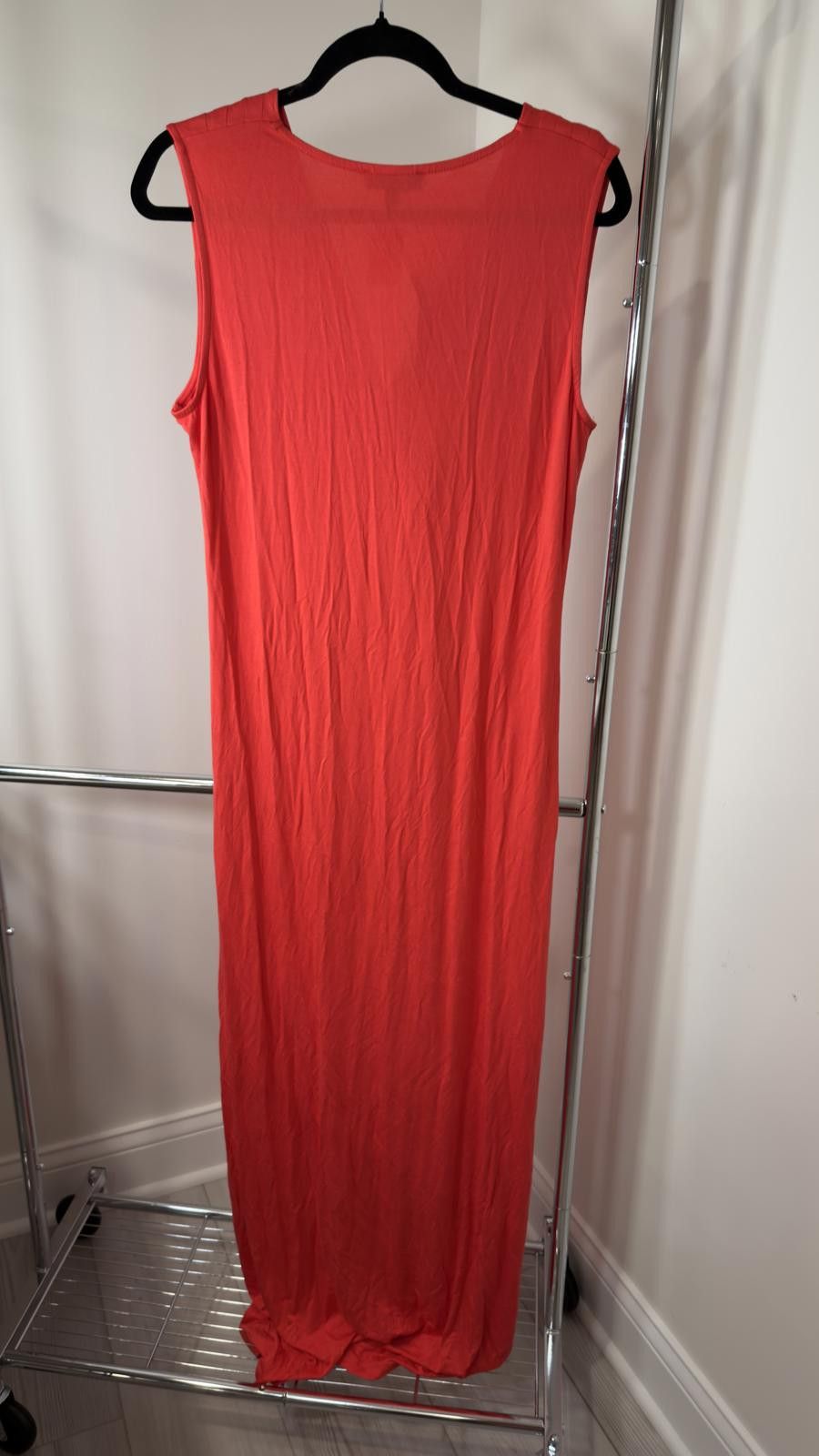 SSENSE Spense Elegant Coral Maxi Dress - Size XL Size XL / US 12-14 / IT 48-50 - 2 Thumbnail