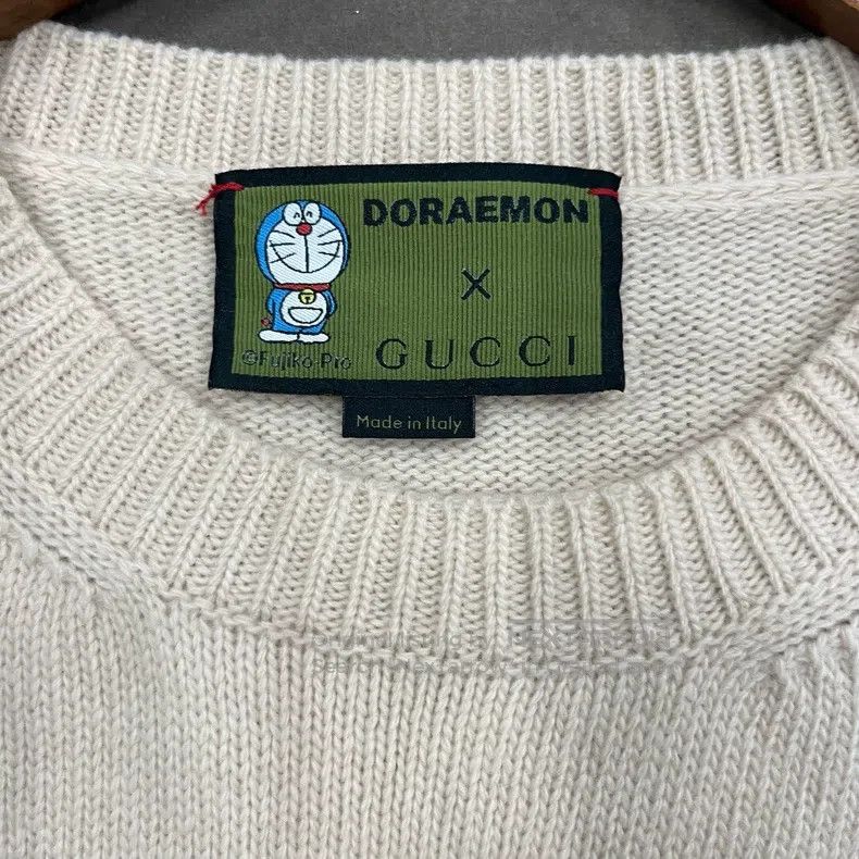 Gucci Gucci Beige robot cat sweater Size L / US 10 / IT 46 - 3 Thumbnail