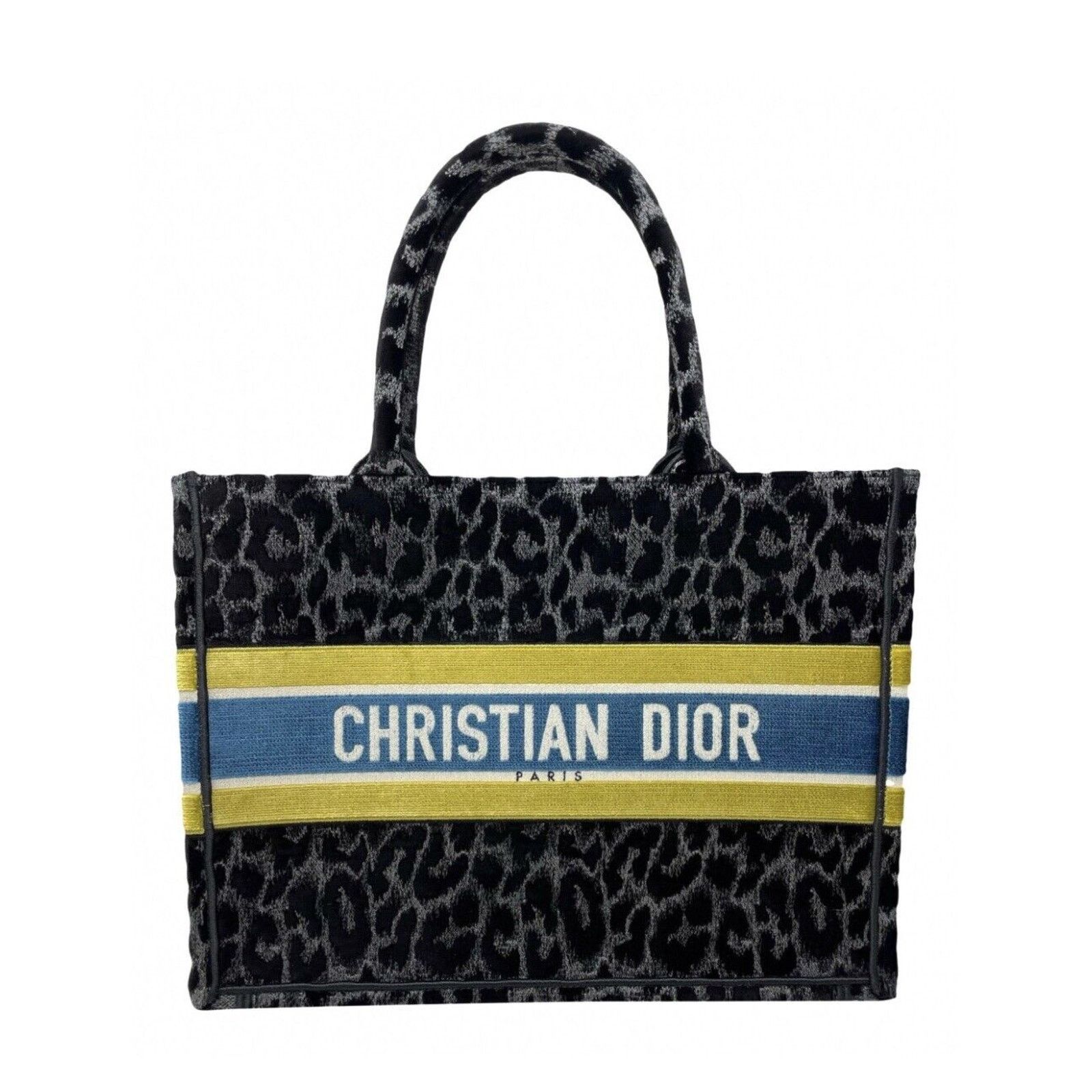 Dior CHRISTIAN DIOR Small Book Mizza Embroidered Tote Bag Size ONE SIZE - 11 Thumbnail