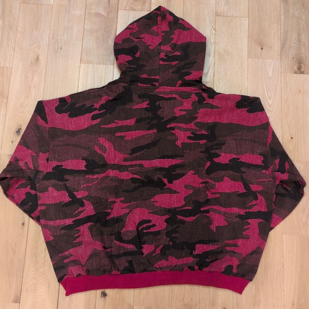HMDD HMDD “Chimstone” Red Camo Zip-Up Hoodie – L (BNWT / Rare) Size US L / EU 52-54 / 3 - 6 Thumbnail
