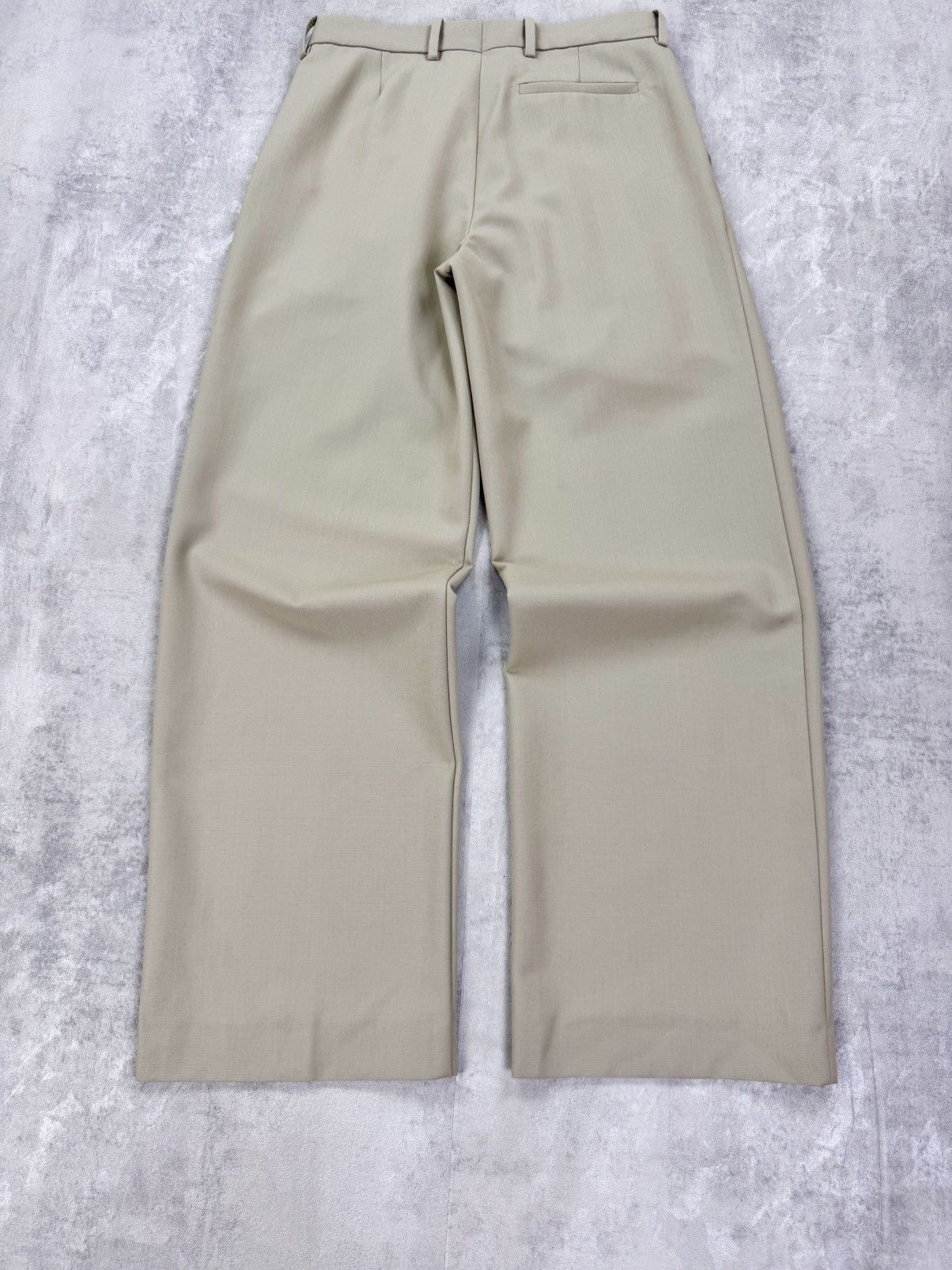 Japanese Brand × Won Hundred Authentic Won Hundred Pleated Trousers Beige Pants Womens Size 36" / US 14 / IT 50 - 6 Thumbnail