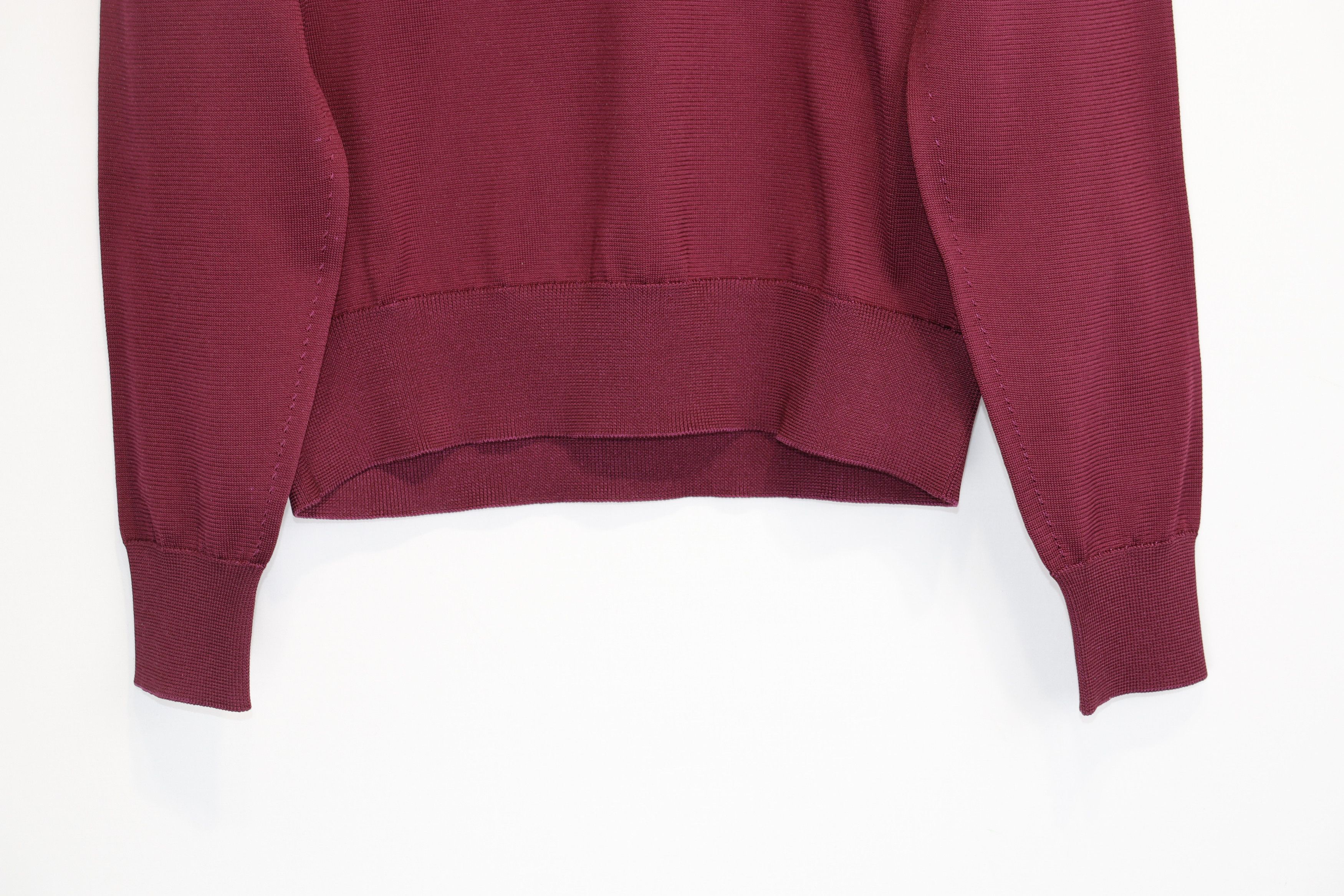 Tom Ford o1rshd1 High Neck Sweatshirt in Burgundy Size US M / EU 48-50 / 2 - 4 Thumbnail