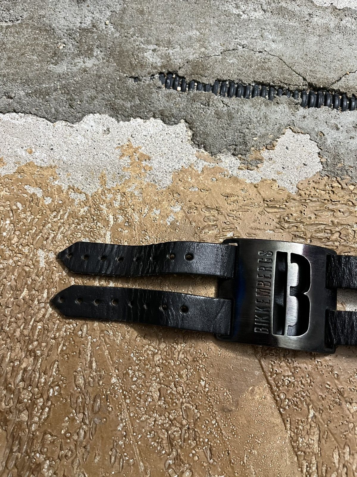 Dirk Bikkembergs Vintage Dirk Bikkembergs rare leather metal bracelet Size ONE SIZE - 4 Thumbnail