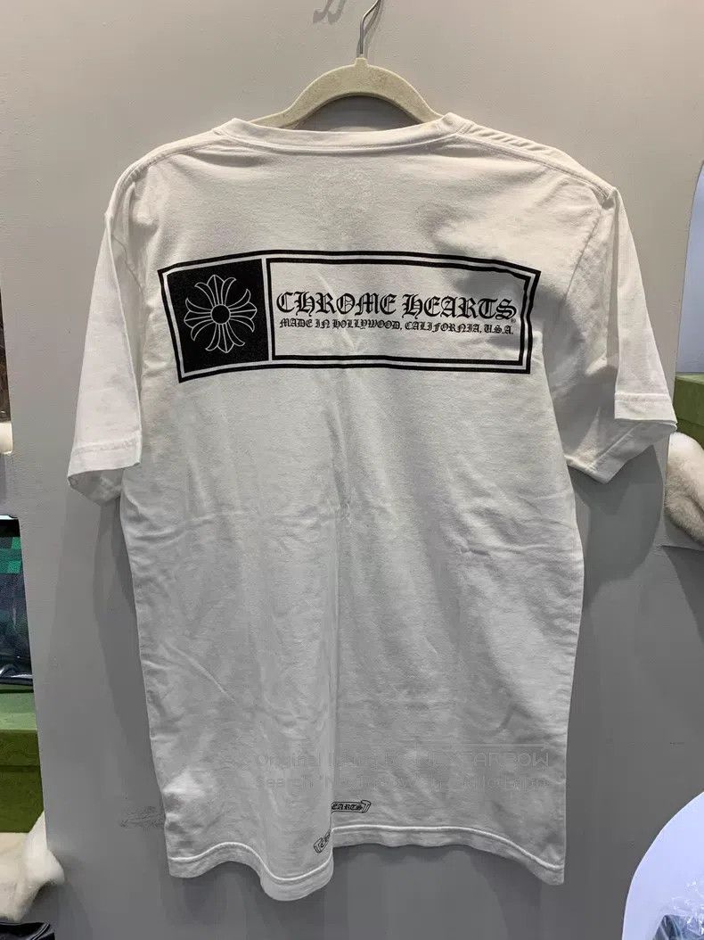 Chrome Hearts CHROME HEARTS Size M White short-sleeve shirt Size US M / EU 48-50 / 2 - 2 Thumbnail