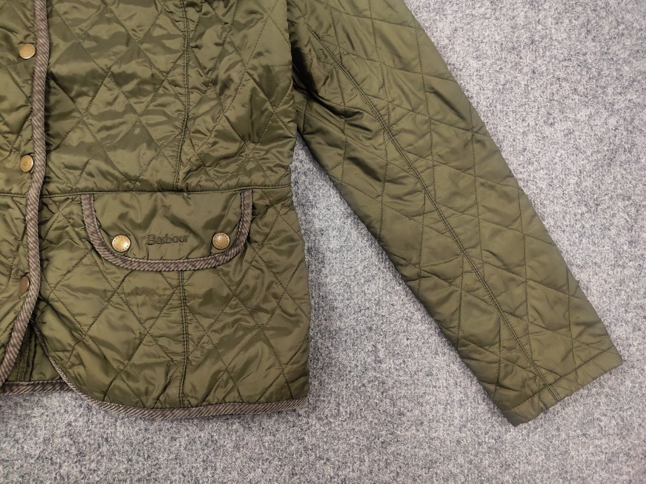 Barbour Vintage Barbour England Design Classic Green Quality Jacket Size L / US 10 / IT 46 - 6 Thumbnail