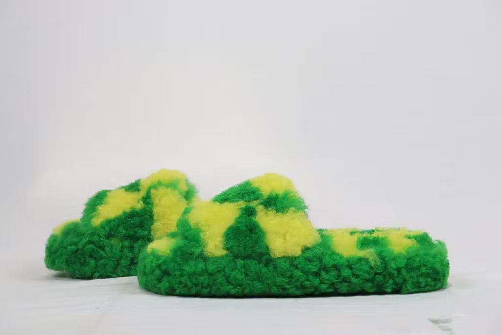 image of Bottega Veneta O1Loc1C0124 Resort Teddy In Parakeet / Green Shoes in Parakeet/Green, Men's (Size 11