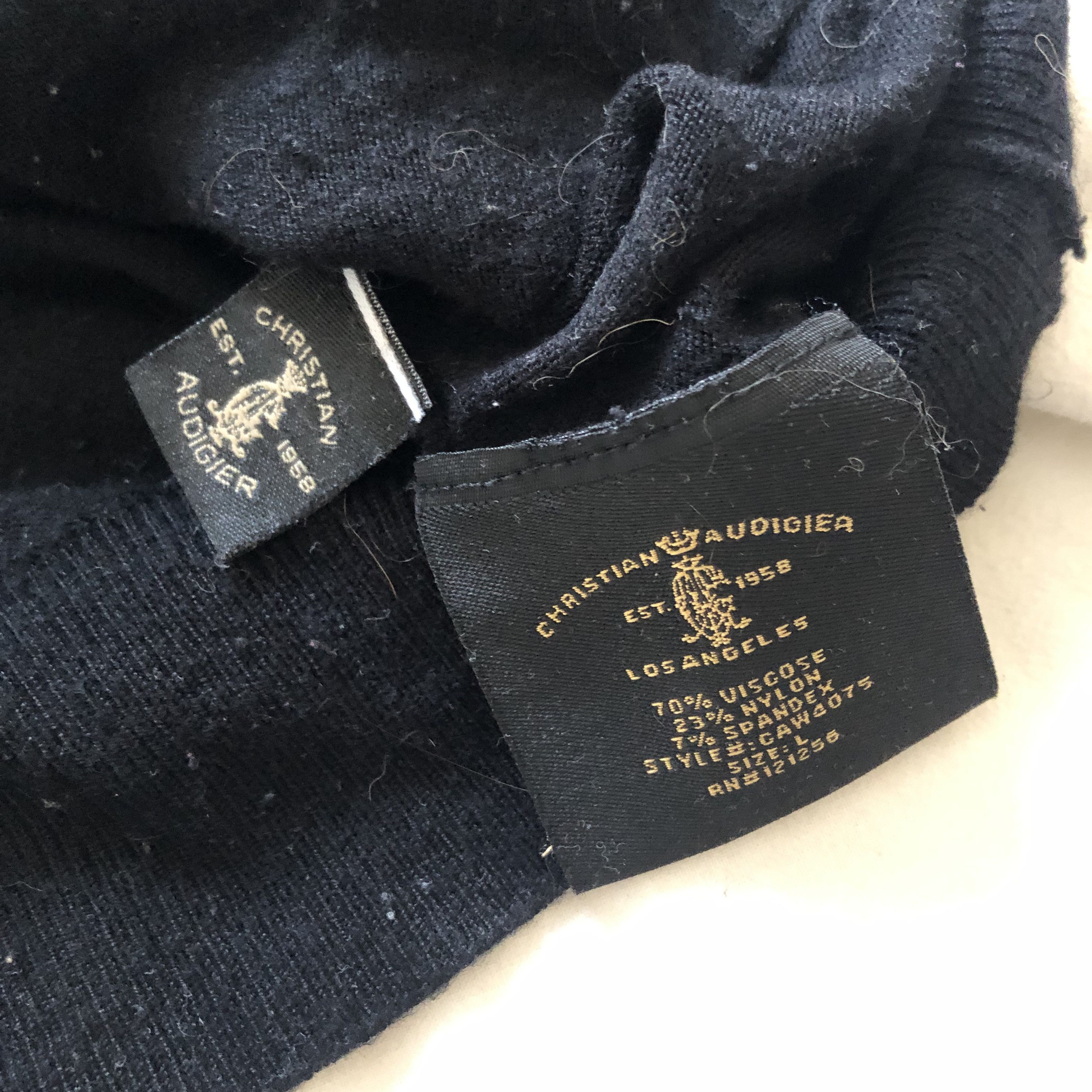 Christian Audigier Black Christian Audigier Hoodie Size US L / EU 52-54 / 3 - 3 Thumbnail
