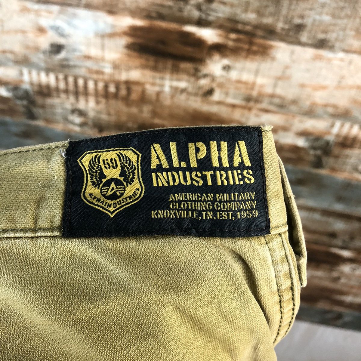 Alpha Industries DL Alpha Industries Green Cargo Multipocket Pants #C613 Size US 34 / EU 50 - 19 Thumbnail
