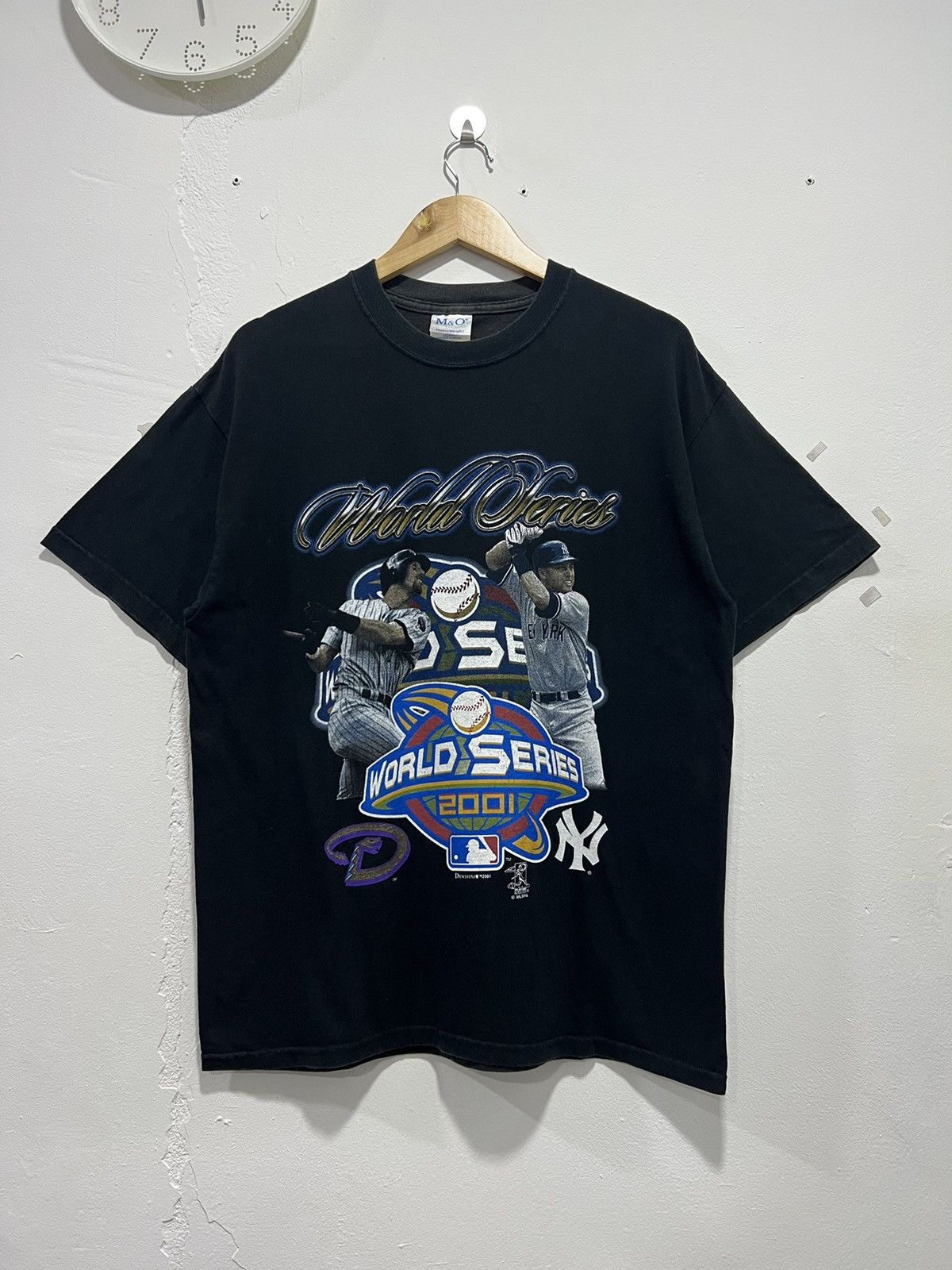 Vintage Vintage New York Yankees World Series Baseball Tshirt Size US L / EU 52-54 / 3 - 1 Thumbnail