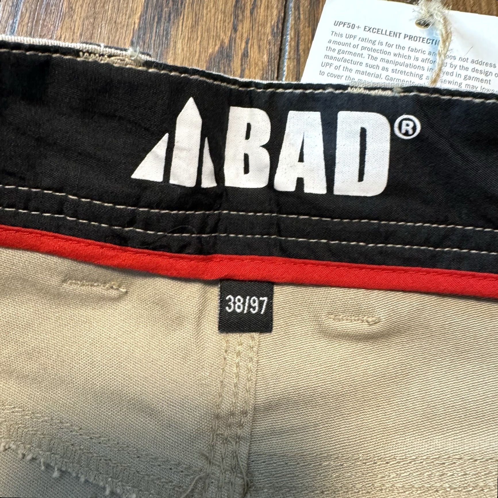 Vintage Bad Attitude Straight Pants Khaki Workwear 38x34 Men Regular Beige Canvas Dress Pants Front Flat 38x34 New Australian Owned Size US 38 / EU 54 - 7 Thumbnail