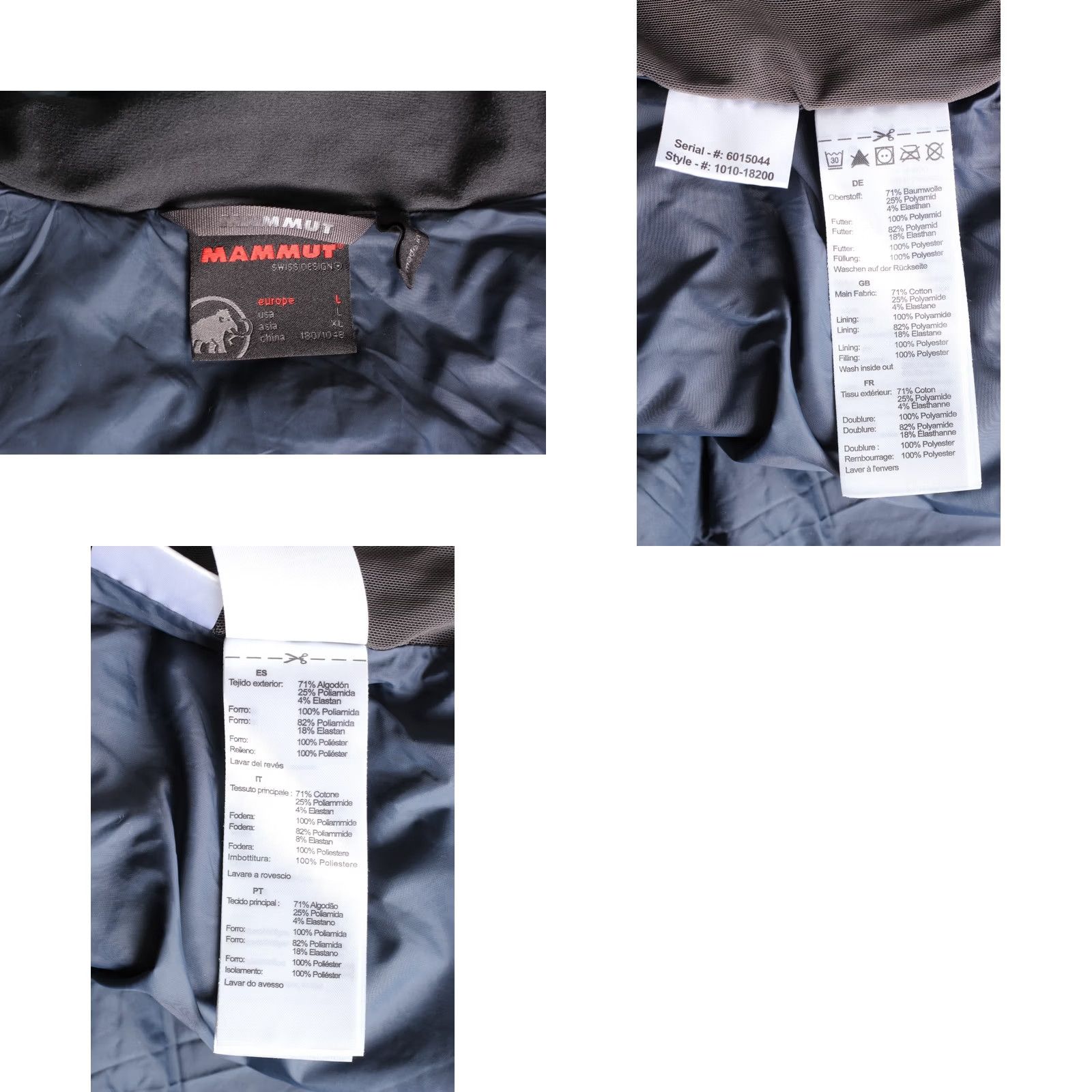 Mammut MAMMUT Ajungilak OTI Element Insulated Gilet Vest Jacket Bodywarmer Men Size L Navy Blue Jacket Mens L Size US L / EU 52-54 / 3 - 8 Thumbnail