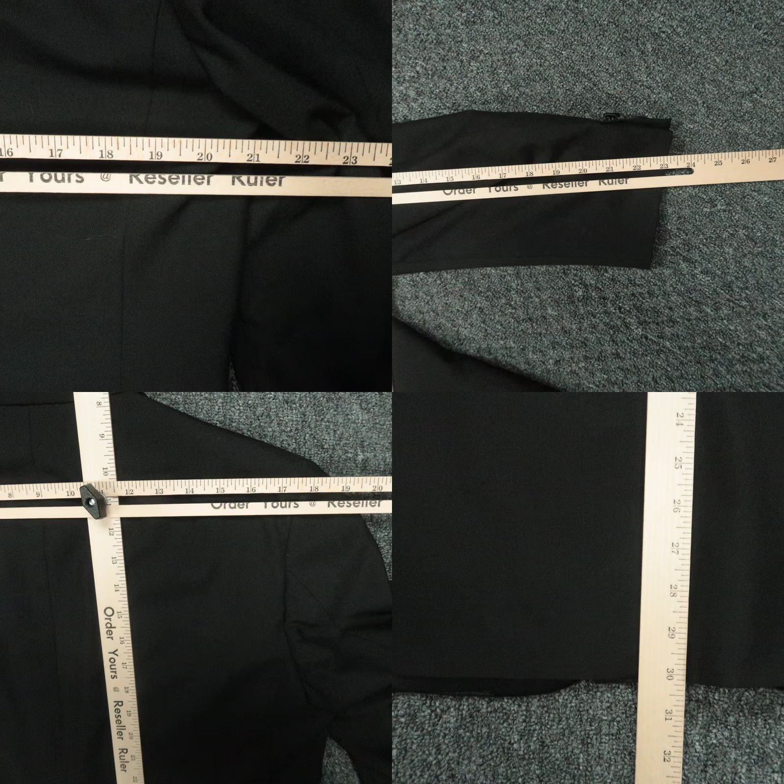 Brooks Brothers VINTAGE Brooks Brothers Blazer Mens 40R Black Tuxedo Jacket Formal Union Made Blazer Mens 40 Black Tuxedo Jacket Formal Union Made Size 40R - 8 Thumbnail