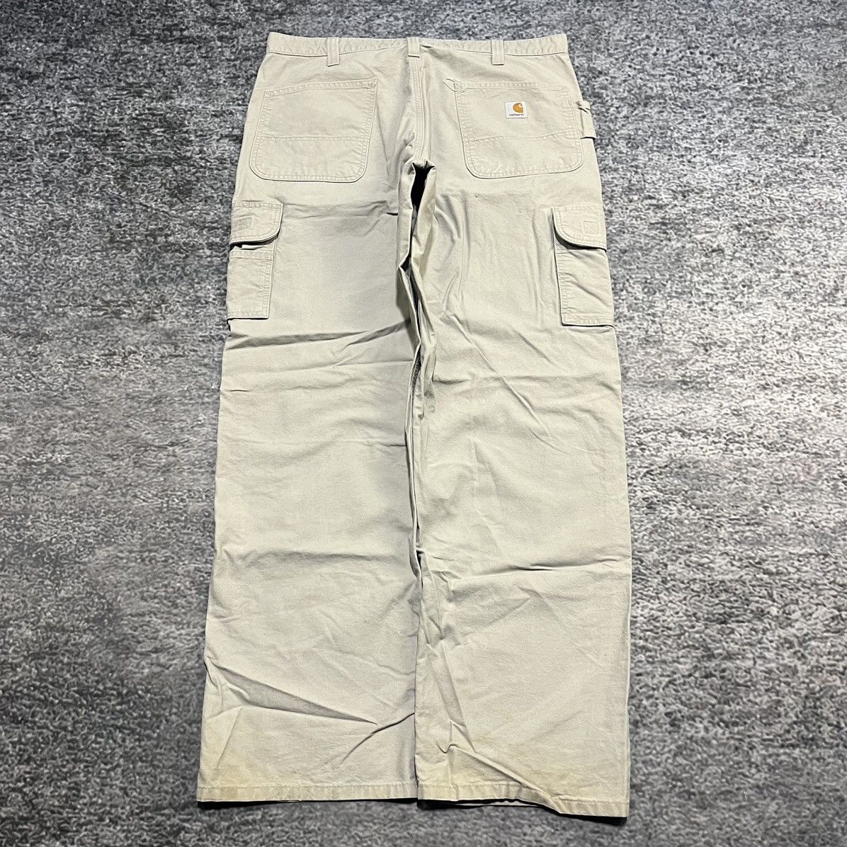 Carhartt VINTAGE CARHARTT BAGGY WIDE LEG WORKWEAR SKATER CARGO PANTS Size US 38 / EU 54 - 1 Thumbnail