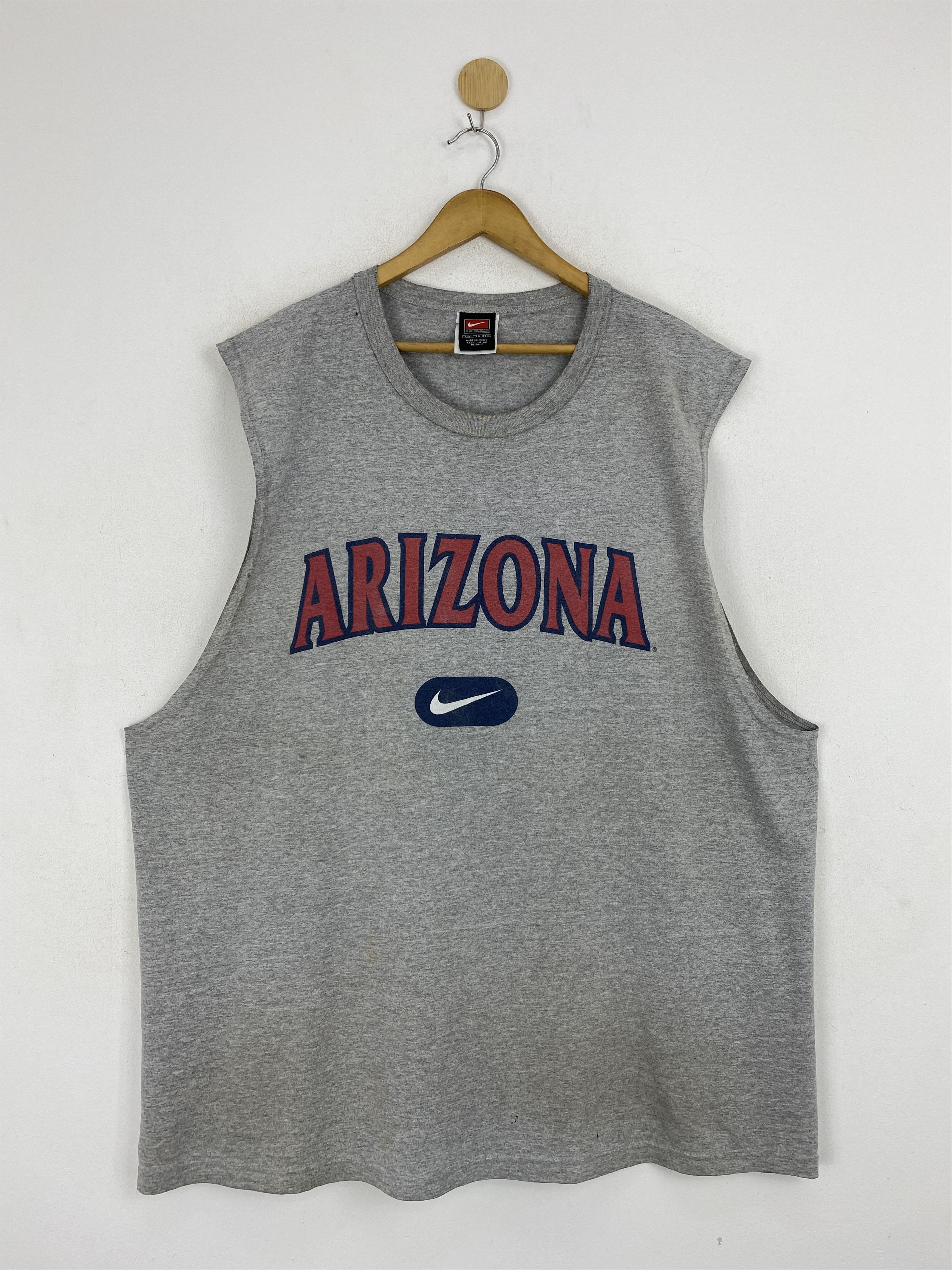 Nike × Vintage Vintage Y2K Nike NBA Arizona Sleeveless Tee TA0669 Size US XXL / EU 58 / 5 - 1 Thumbnail