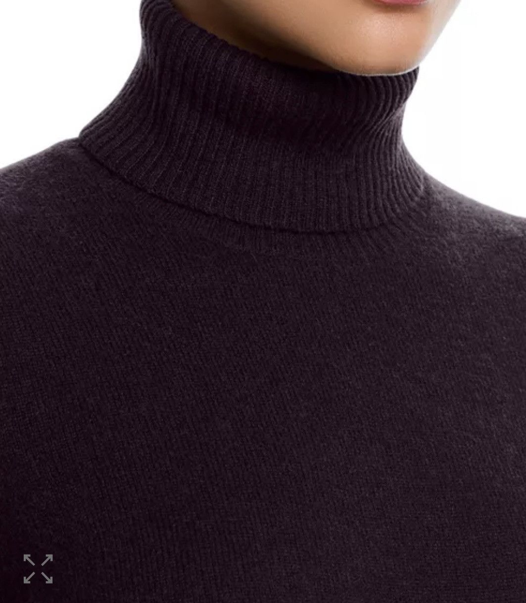 AQUA AQUA Cashmere Turtleneck Sweater Size XS / US 0-2 / IT 36-38 - 10 Thumbnail