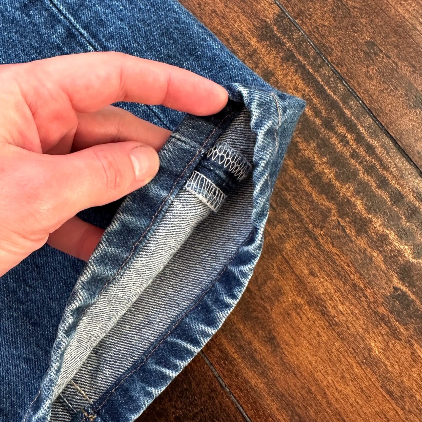 Levi's VINTAGE Levi's 501 XX Jeans Denim Straight 34x30 Blue 90s USA Mens Size US 34 / EU 50 - 3 Thumbnail