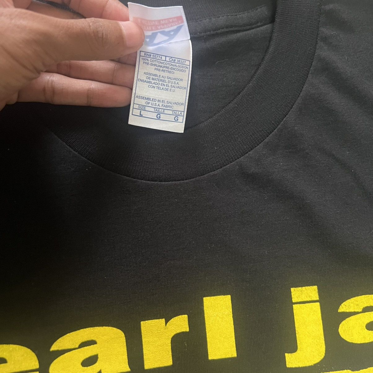 Band Tees Vintage Pearl Jam “Choices” T-Shirt 2002 Copyright Size US L / EU 52-54 / 3 - 6 Thumbnail