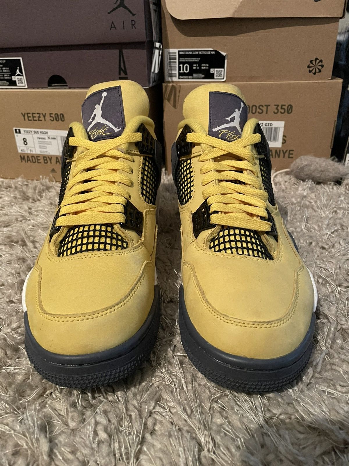 Jordan Brand Jordan 4 Lighting Size US 9.5 / EU 42-43 - 4 Thumbnail