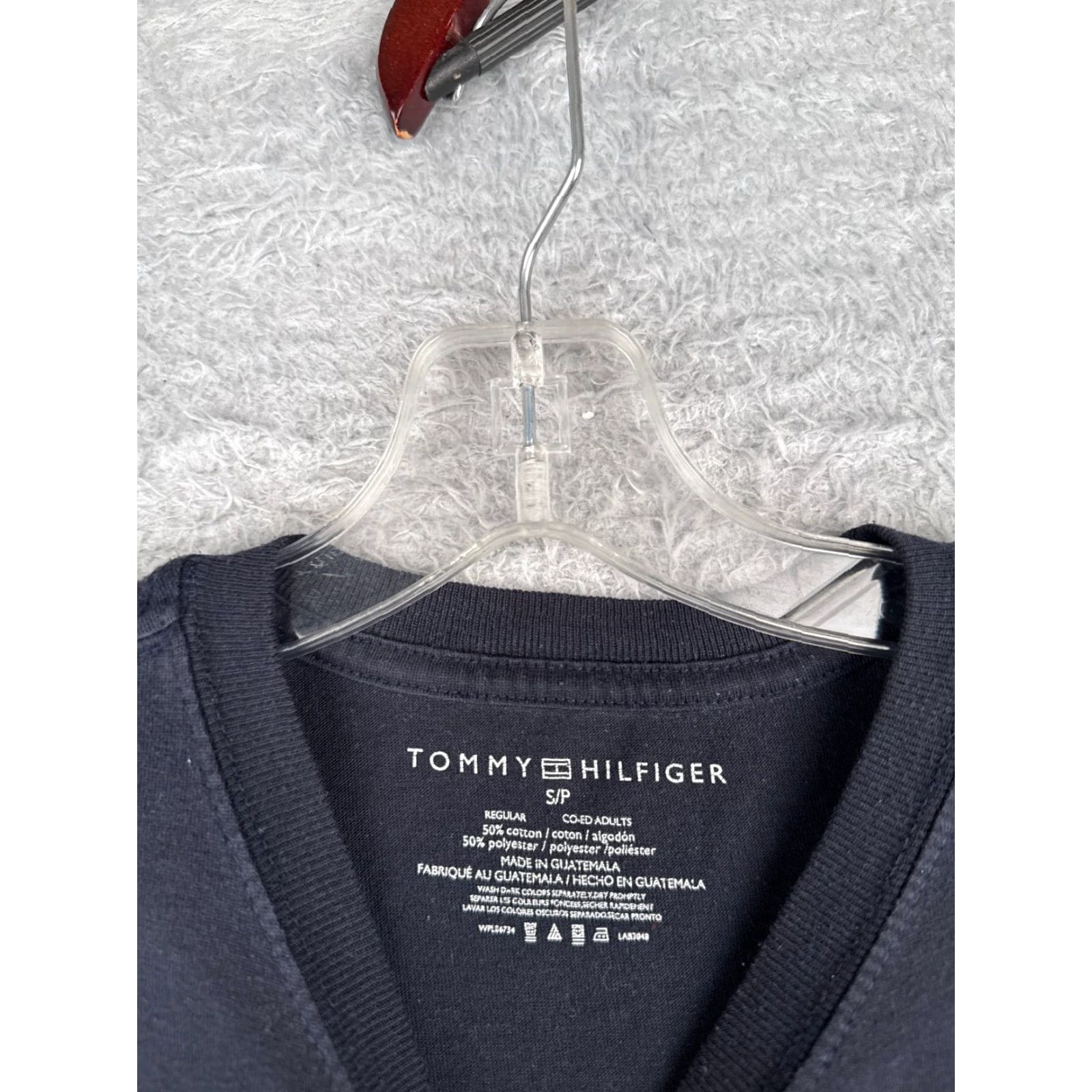 Tommy Hilfiger Tommy Hilfiger Men's Small Blue Crew Neck T-Shirt Cotton Blend Sports Logo Size US S / EU 44-46 / 1 - 7 Thumbnail