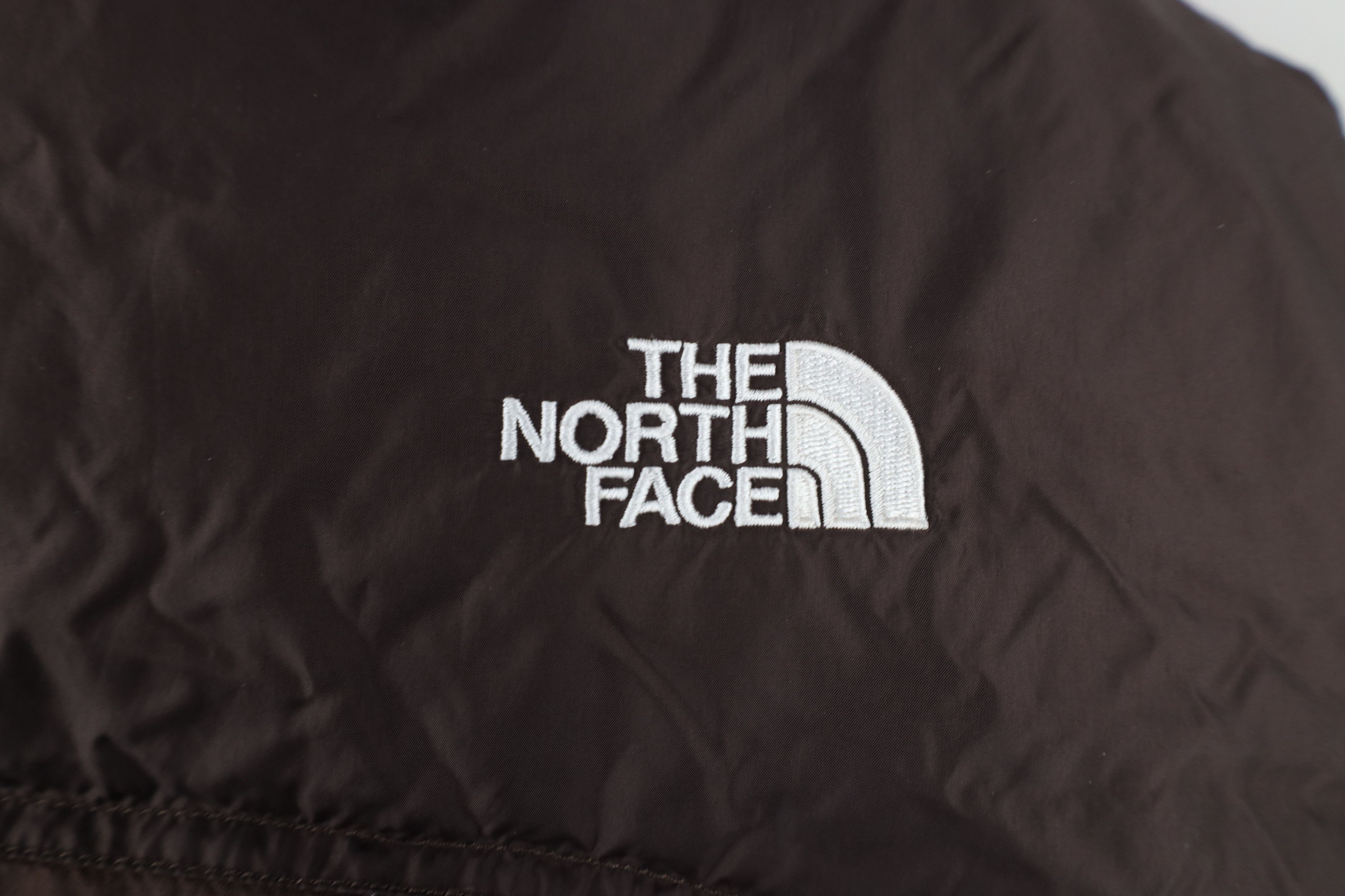 The North Face × Vintage Vintage The North Face Fill Nuptse Puffer Vest Jacket Brown Size M / US 6-8 / IT 42-44 - 12 Thumbnail