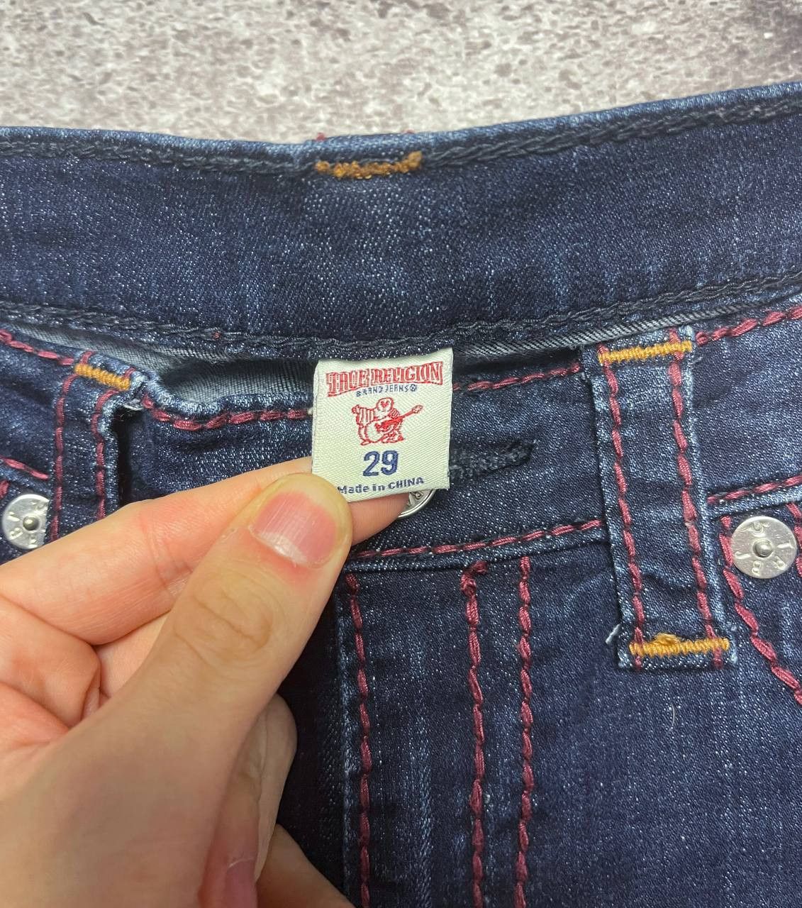 True Religion × Vintage vintage true religion jeans 90s y2k Size 29" - 4 Thumbnail