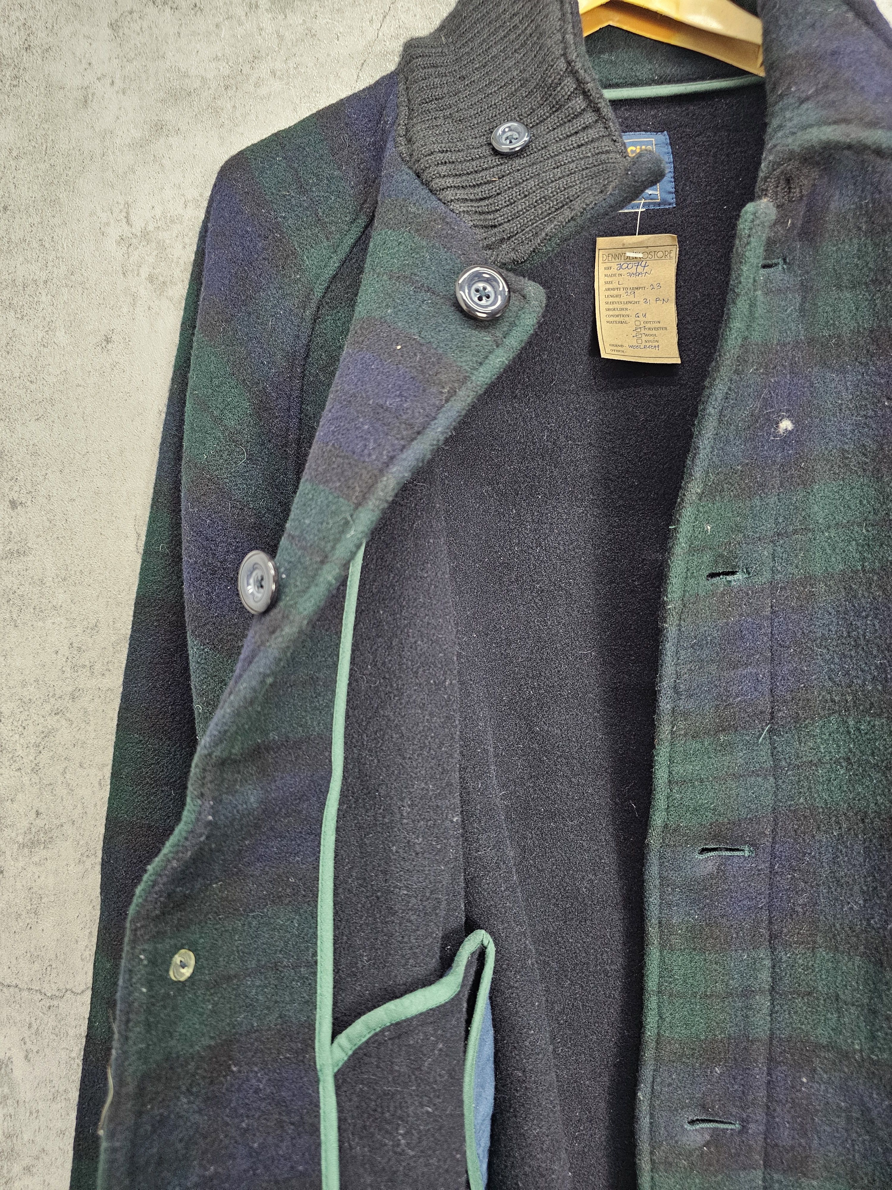 Woolrich Woolen Mills Vintage WOOLRICH Plaid Checked Wool Jacket J0074 Size US L / EU 52-54 / 3 - 9 Thumbnail