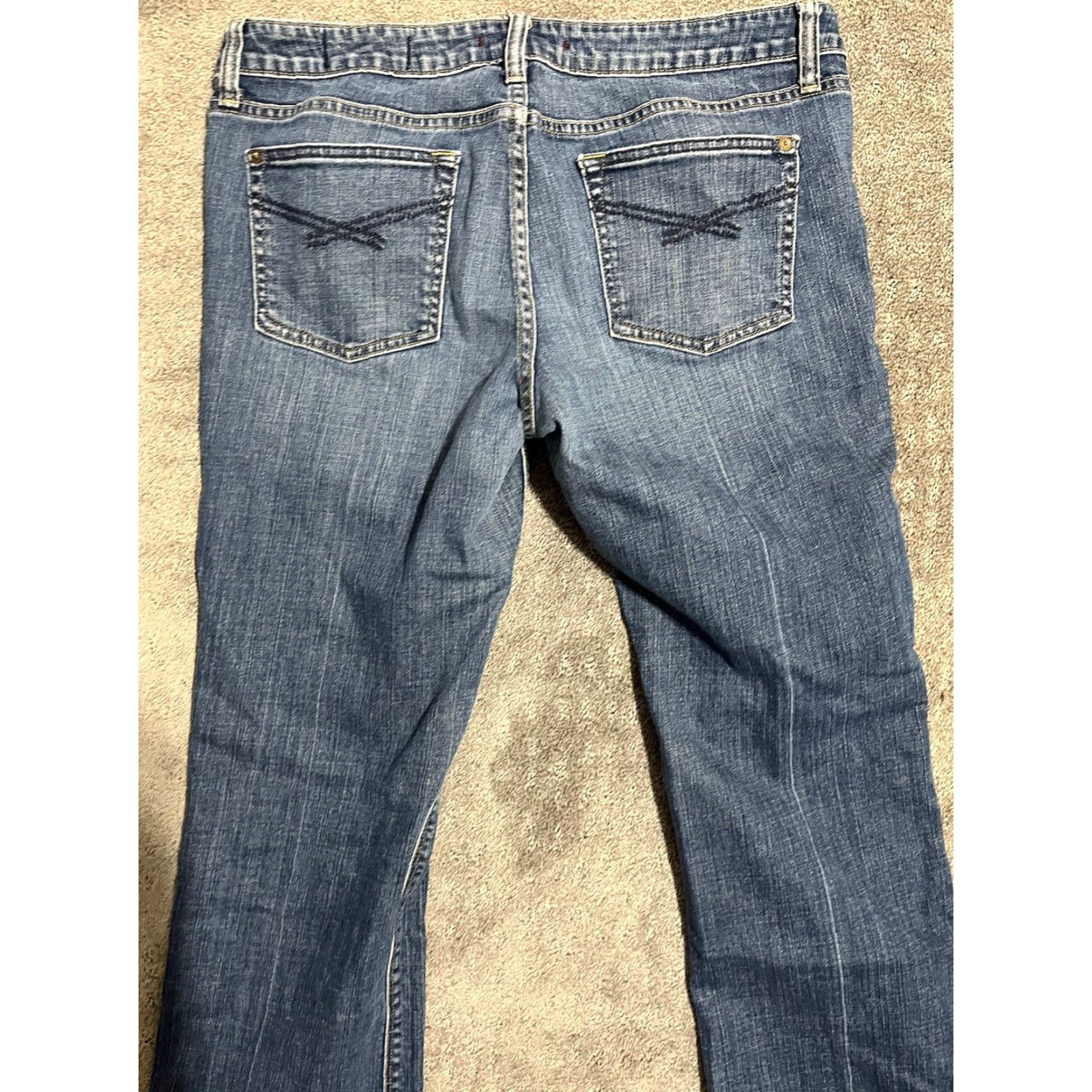 Gap VINTAGE GAP LIMITED EDITION SKINNY WOMENS JEANS sz 12 Regular Blue Denim 90s Size 34" / US 12 / IT 48 - 4 Thumbnail