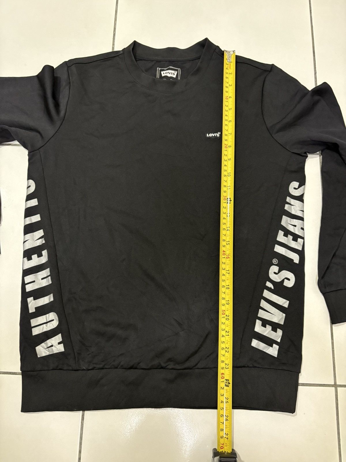 Levi's Vintage Levis Authentic Western Wear Big Logo Crewneck Size US M / EU 48-50 / 2 - 9 Thumbnail