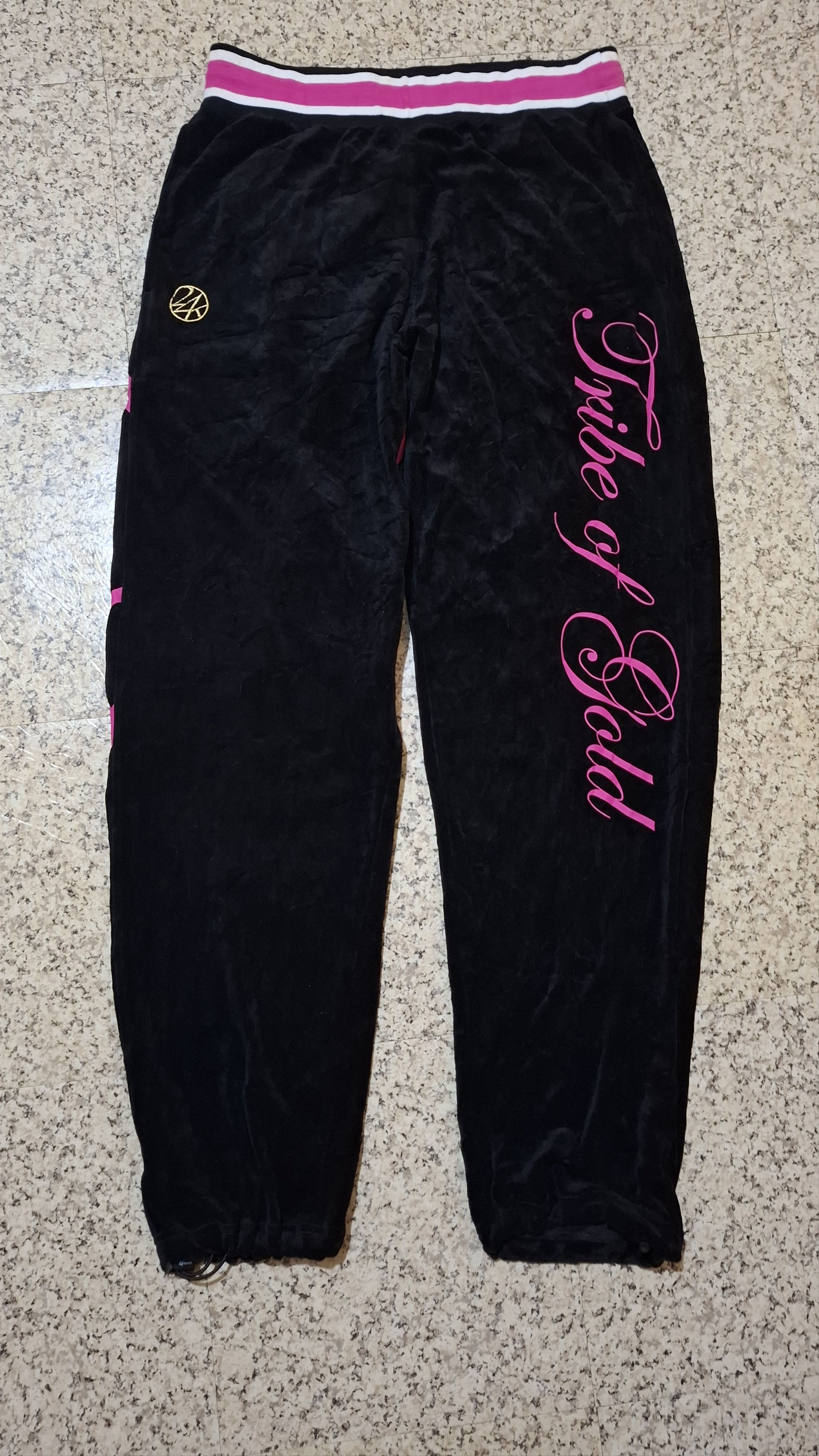 Japanese Brand RARE 24karats Japan "Tribe of Gold" Velour Sweatpants Size US 34 / EU 50 - 1 Thumbnail