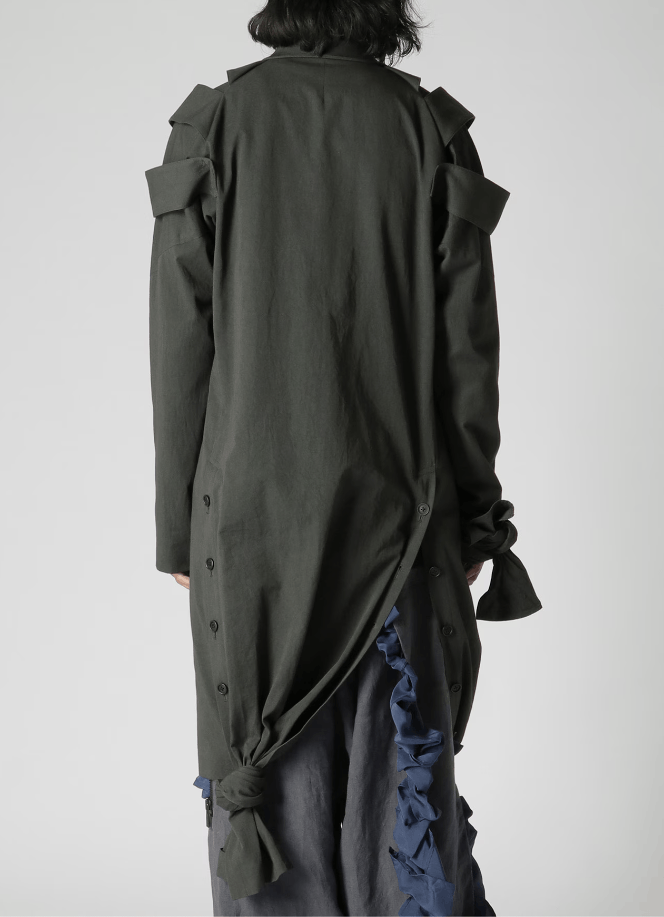 Yohji Yamamoto Yohji Yamamoto Pour Homme - SHOULDER EPAULET DOUBLE JACKET Size US S / EU 44-46 / 1 - 7 Thumbnail