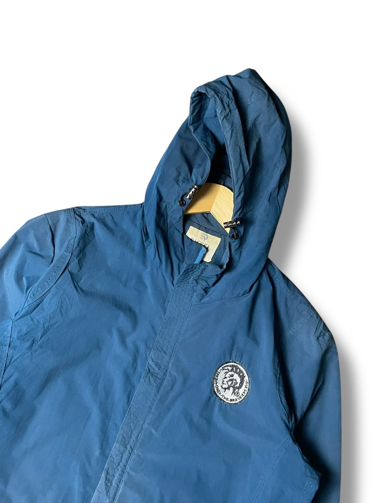 Diesel Diesel Full Zip Hooded Light Jacket (144) Size US XL / EU 56 / 4 - 2 Thumbnail