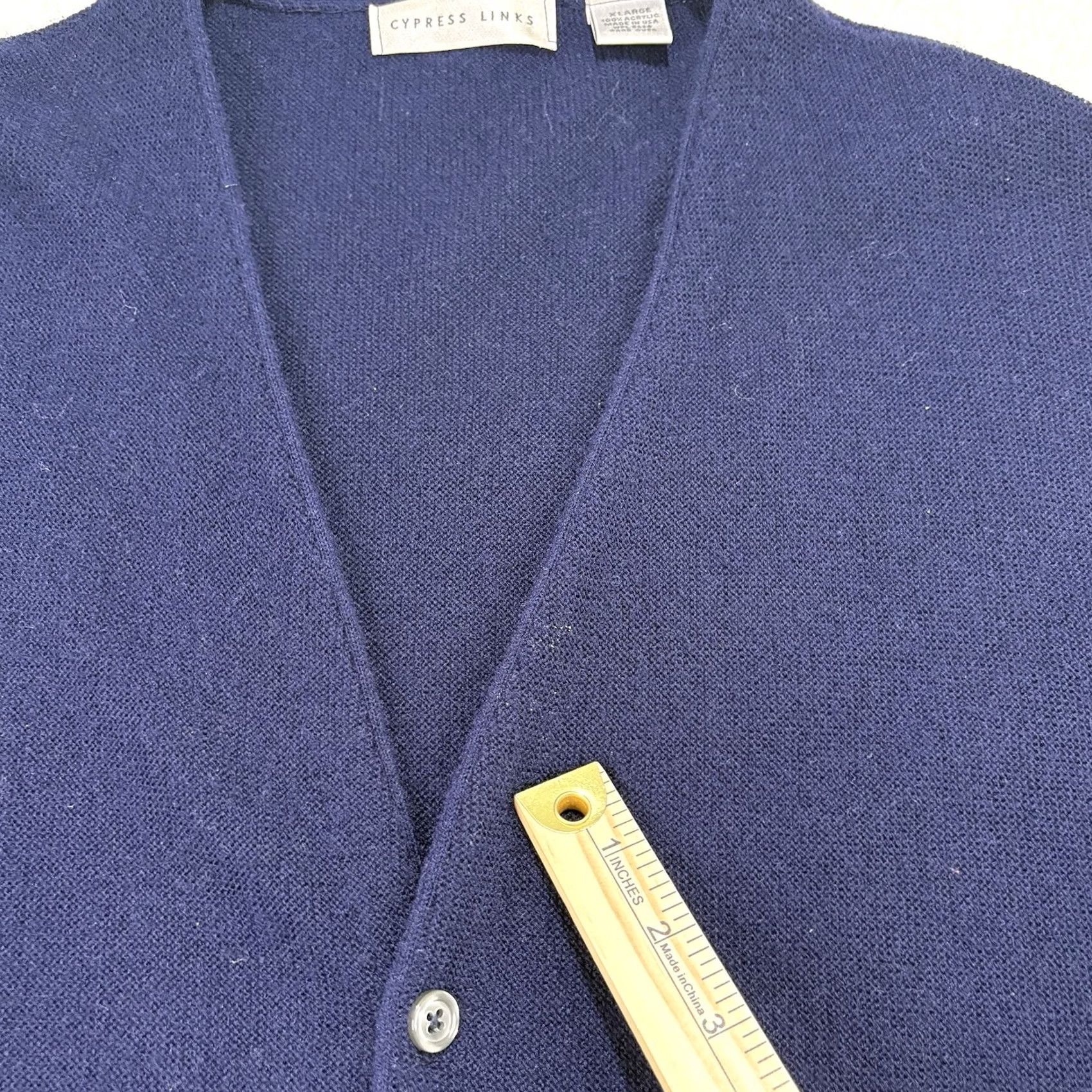 Vintage VINTAGE Cypress Links XL Cardigan Sweater Men Size US XL / EU 56 / 4 - 4 Thumbnail