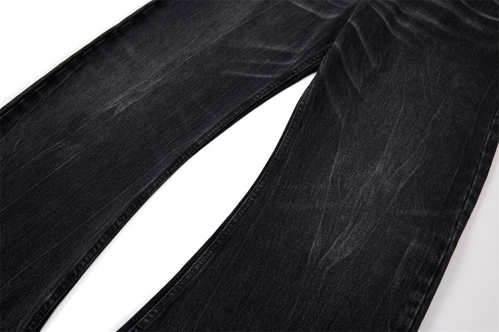 Vintage Men's retro punk tie-dye washed distressed scimitar jeans Size US 32 / EU 48 - 5 Thumbnail