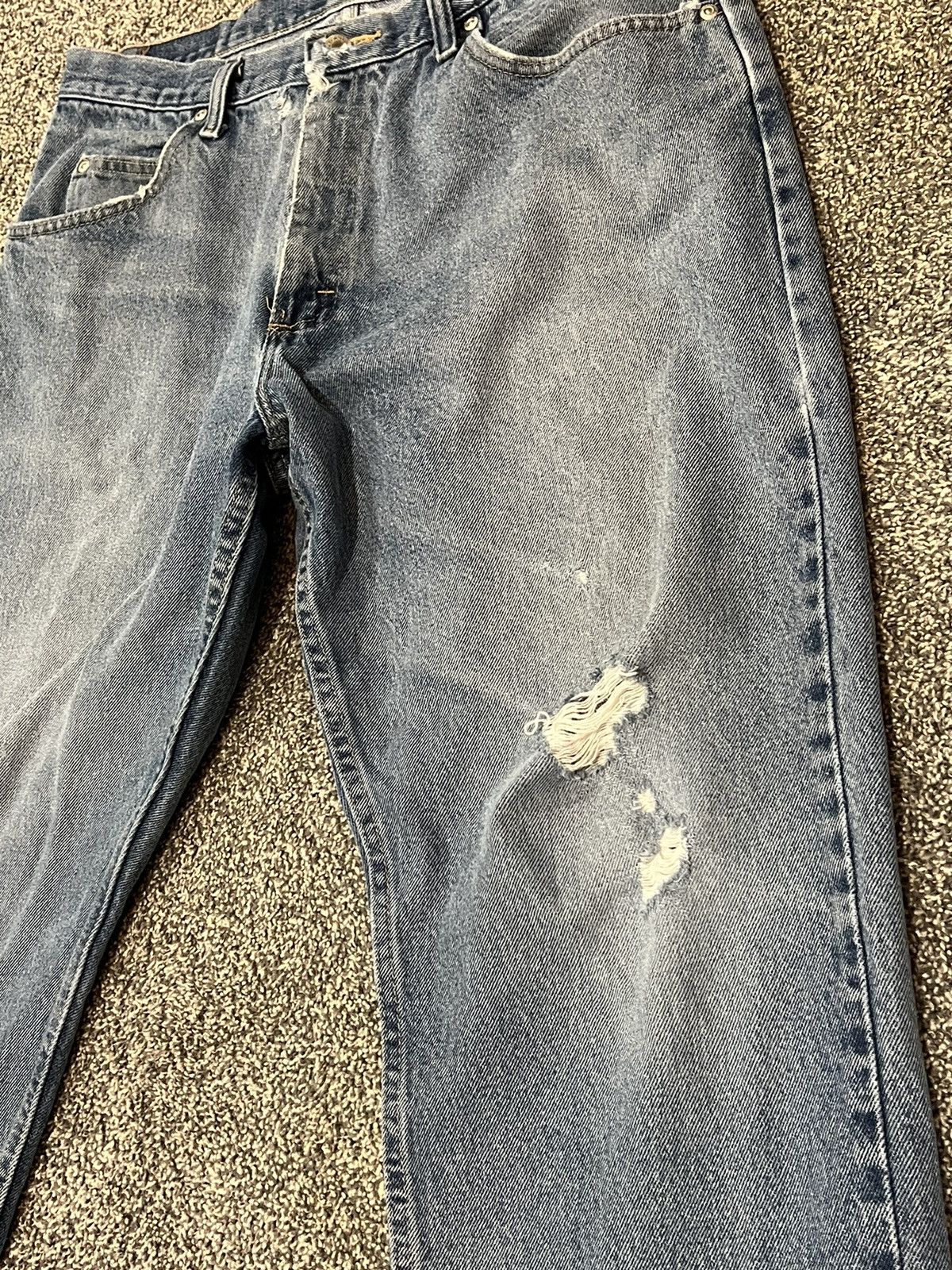 Vintage × Wrangler Wrangler Vintage Distressed Denim Size US 36 / EU 52 - 8 Thumbnail