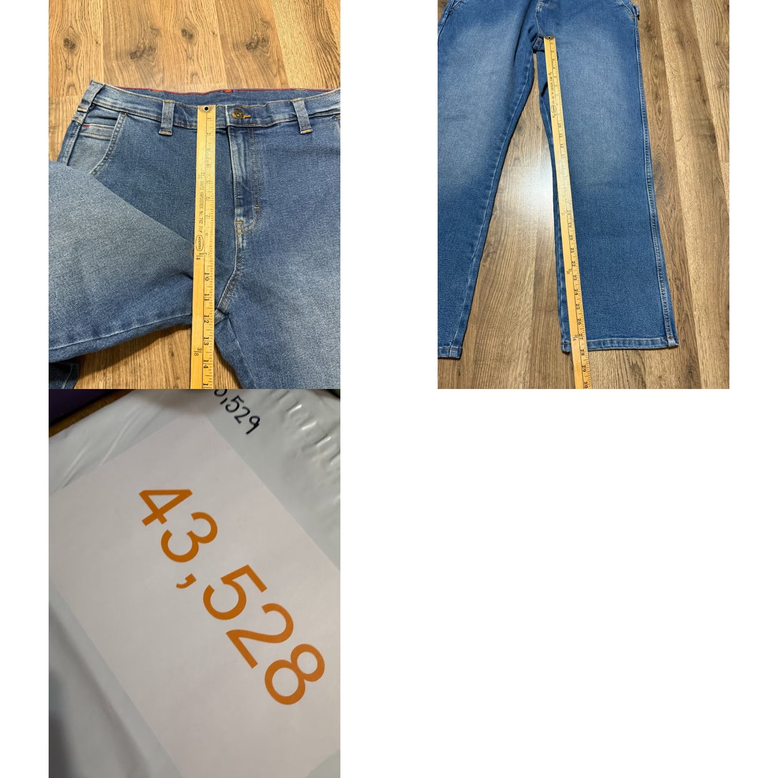 Dickies Dickies Jeans Men 34x30 Blue Denim Straight Leg 5-Pocket Pockets Medium Wash Vintage? No. Size 34x30 Mens Jeans Size US 34 / EU 50 - 9 Thumbnail