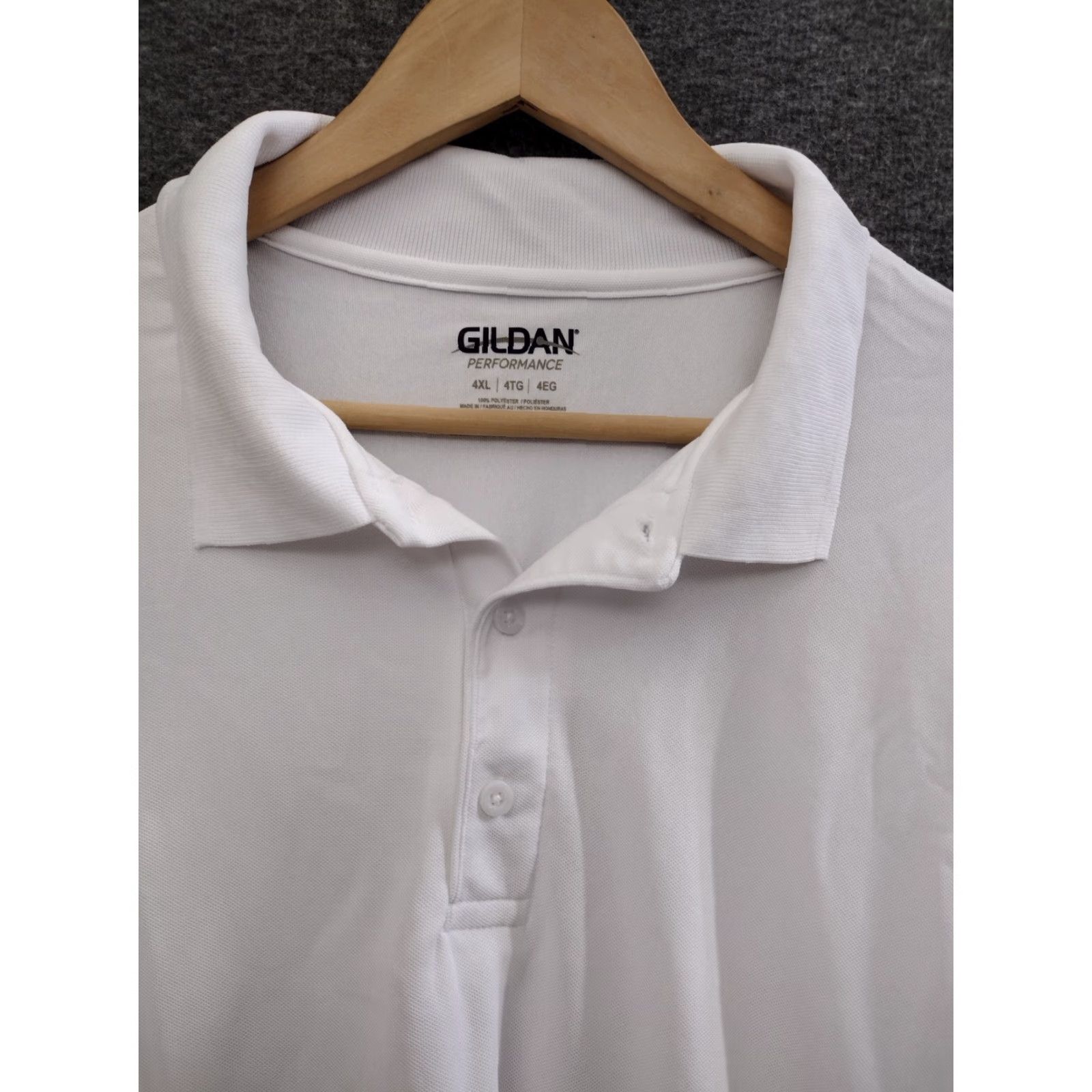 Gildan Gildan Performance Polo Shirt Mens Sport T-Shirt Color White Size 4XL Size US XXL / EU 58 / 5 - 3 Thumbnail