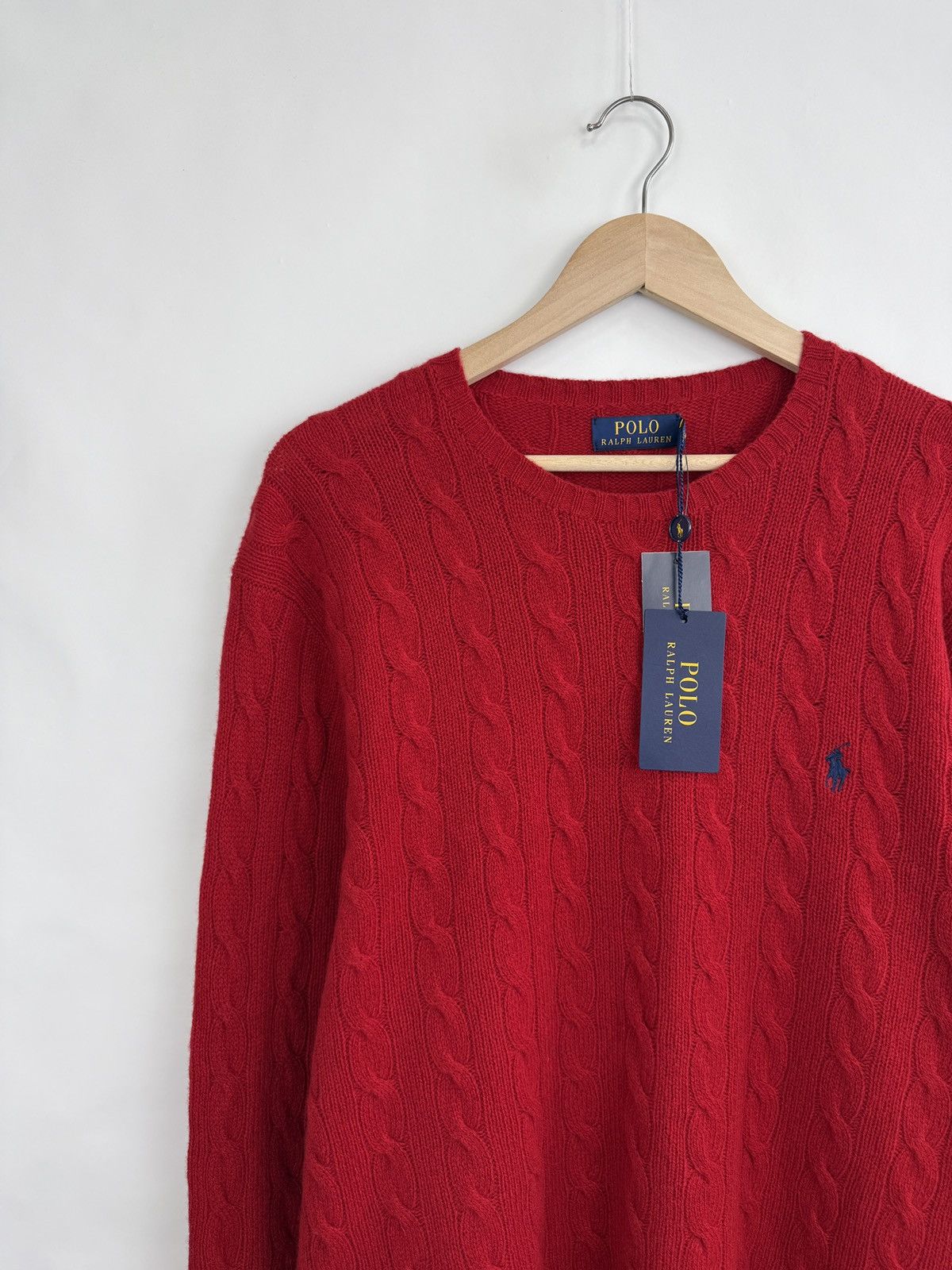 Polo Ralph Lauren 🇺🇸 NEW❗️ Y2K Ralph Lauren Merino Wool Knitted Sweater Rare Size US XL / EU 56 / 4 - 2 Thumbnail