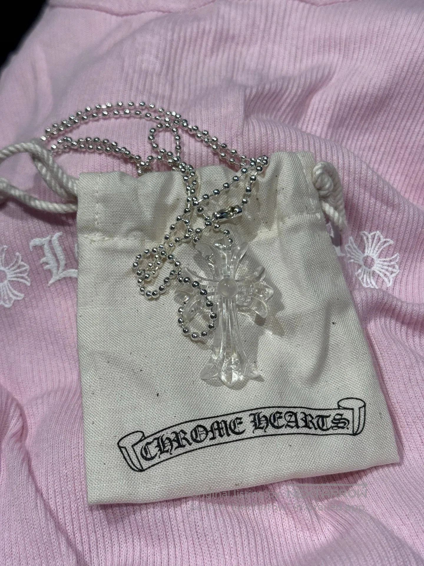 Chrome Hearts Chrome Hearts Cross Pendant Necklace. Size ONE SIZE - 1 Thumbnail